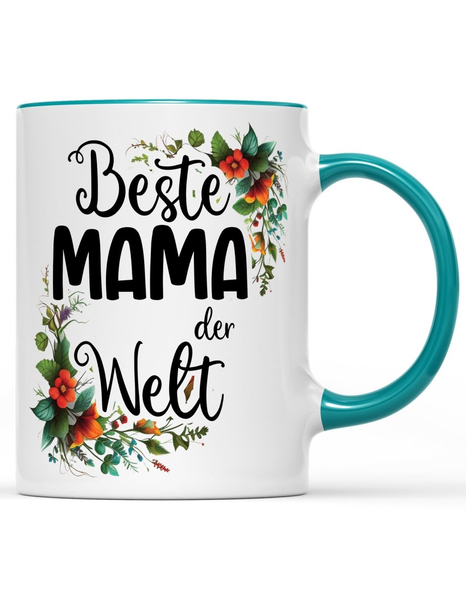 Tasse Beste Mama der Welt Muttertag Special - Schwarzer - Kaffee