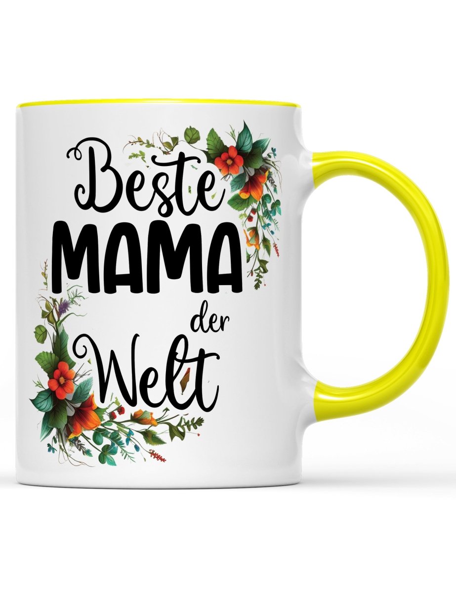 Tasse Beste Mama der Welt Muttertag Special - Schwarzer - Kaffee