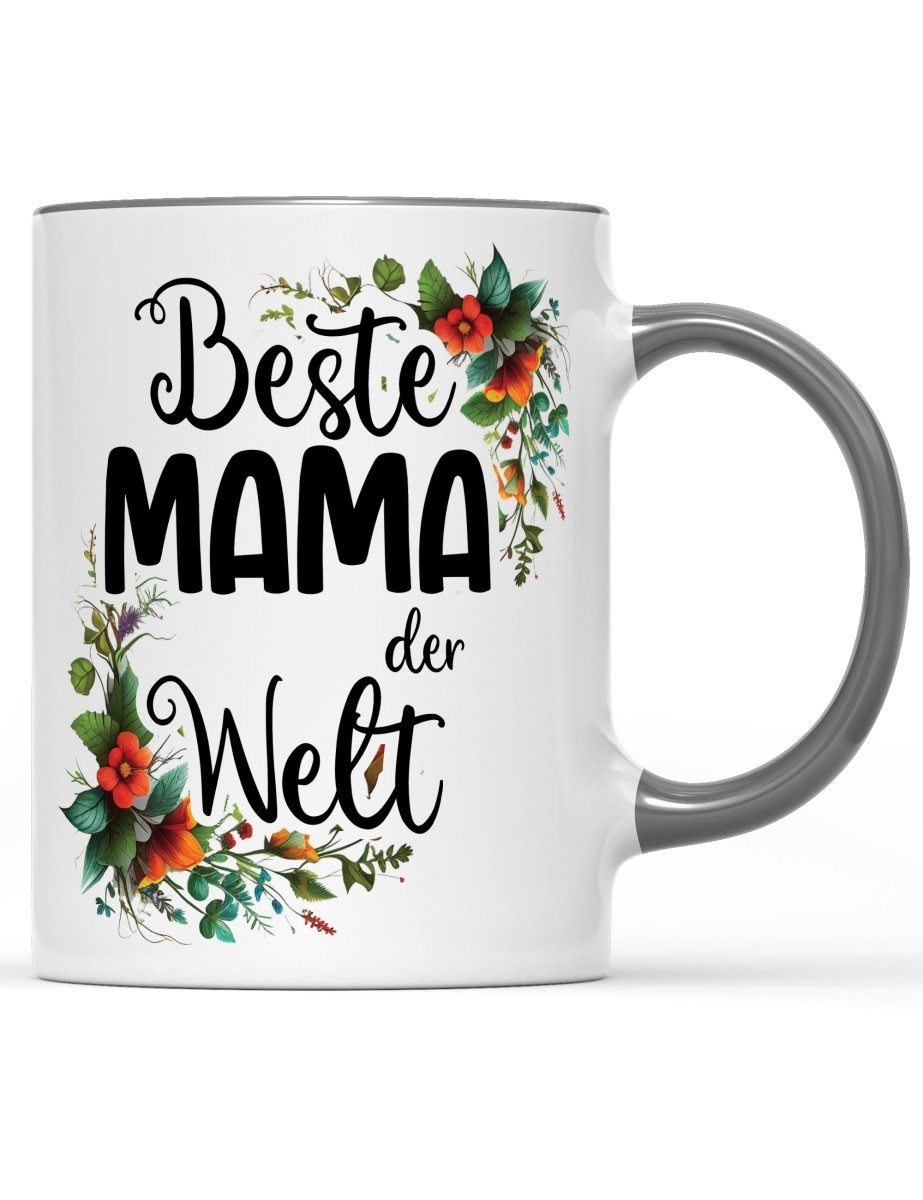 Tasse Beste Mama der Welt Muttertag Special - Schwarzer - Kaffee
