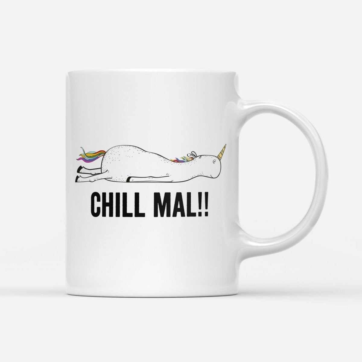 Tasse Chill mal - Schwarzer - Kaffee