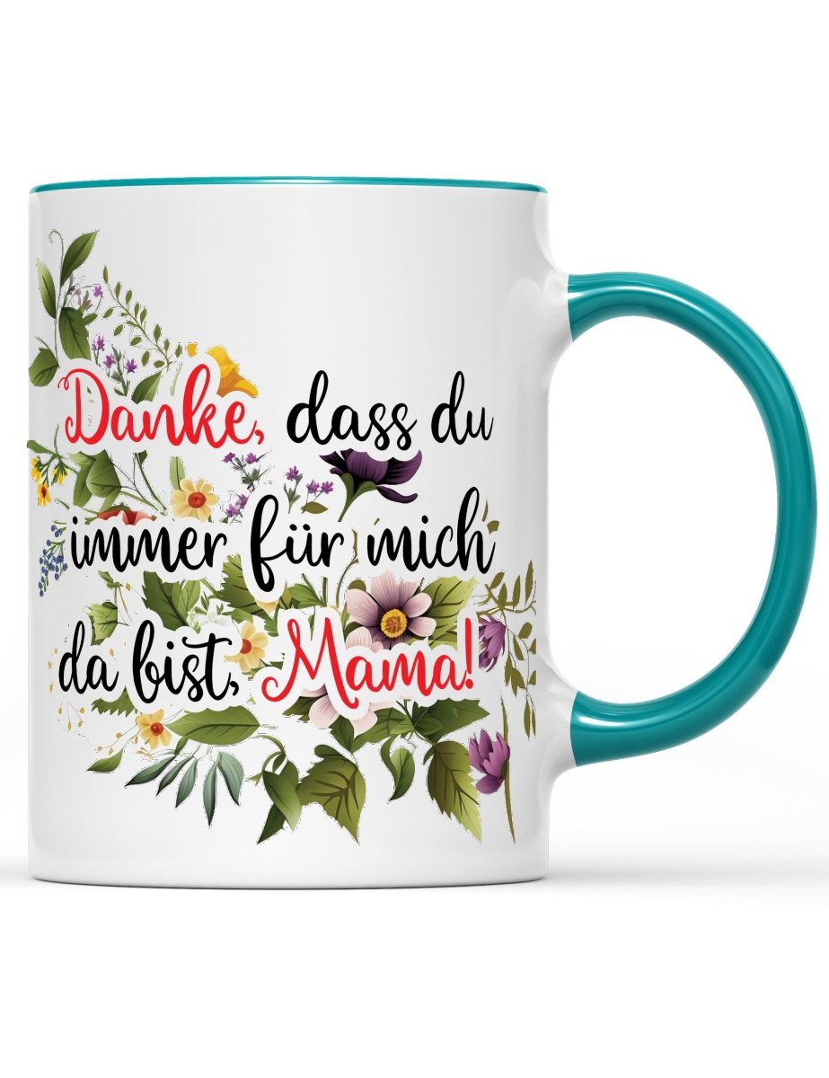 Tasse Danke, dass du immer für mich da bist, Mama! Muttertag Special - Schwarzer - Kaffee