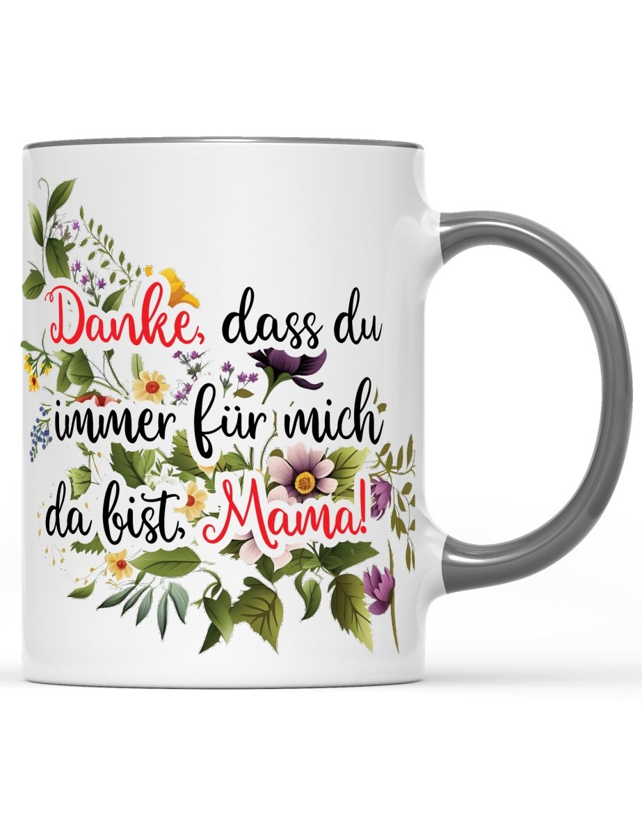 Tasse Danke, dass du immer für mich da bist, Mama! Muttertag Special - Schwarzer - Kaffee