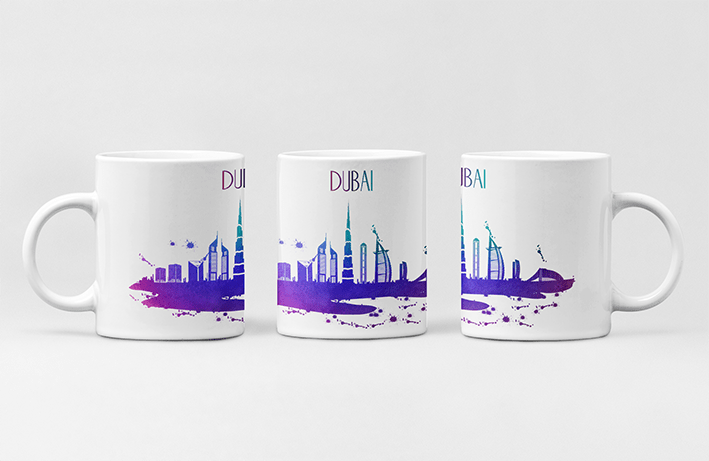 Tasse Dubai - Schwarzer - Kaffee