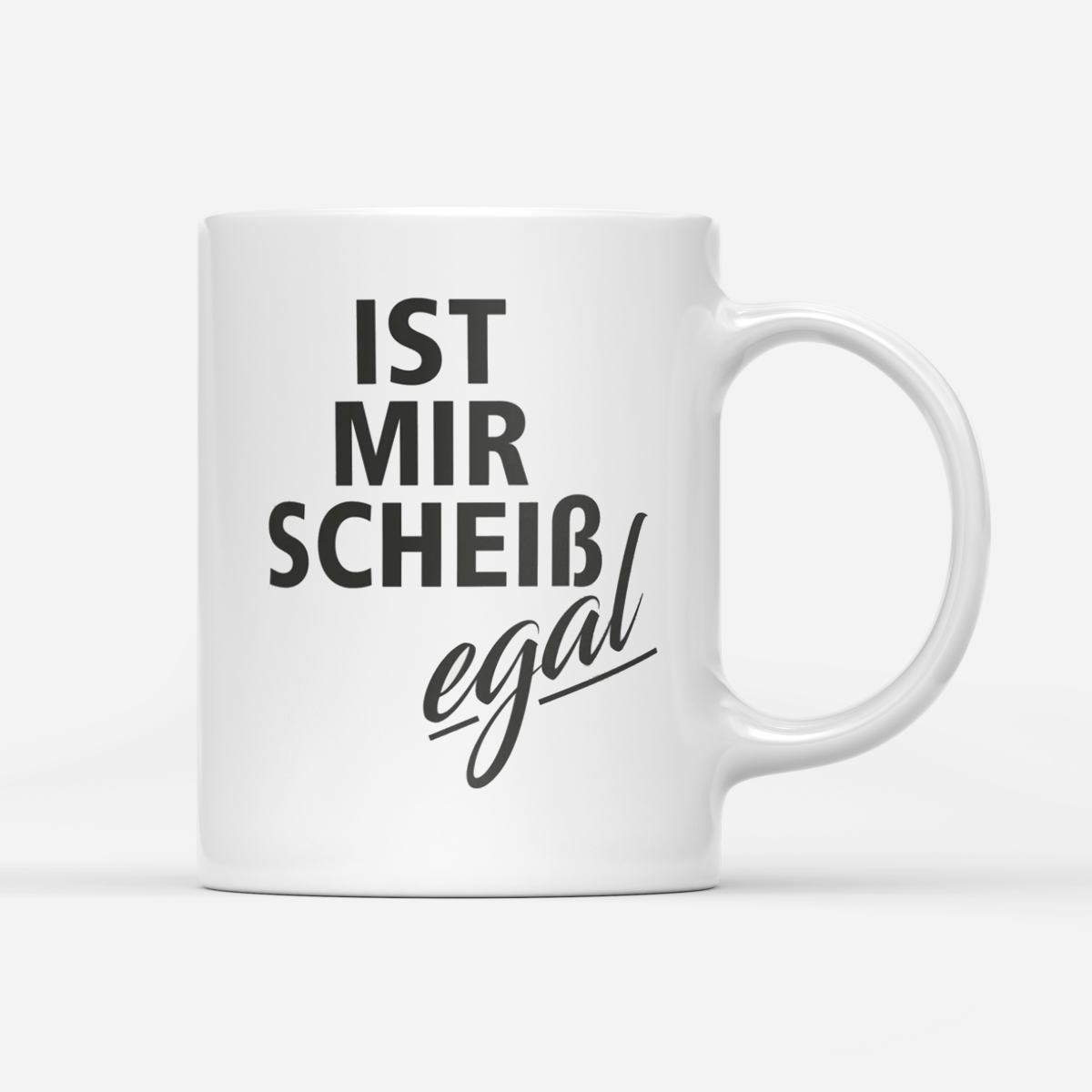 Tasse Egal - Schwarzer - Kaffee