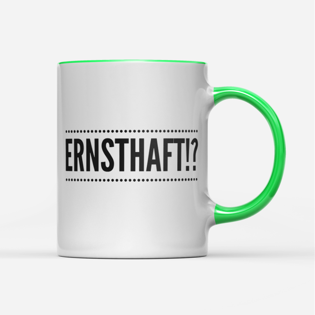 Tasse Ernsthaft!? - Schwarzer - Kaffee