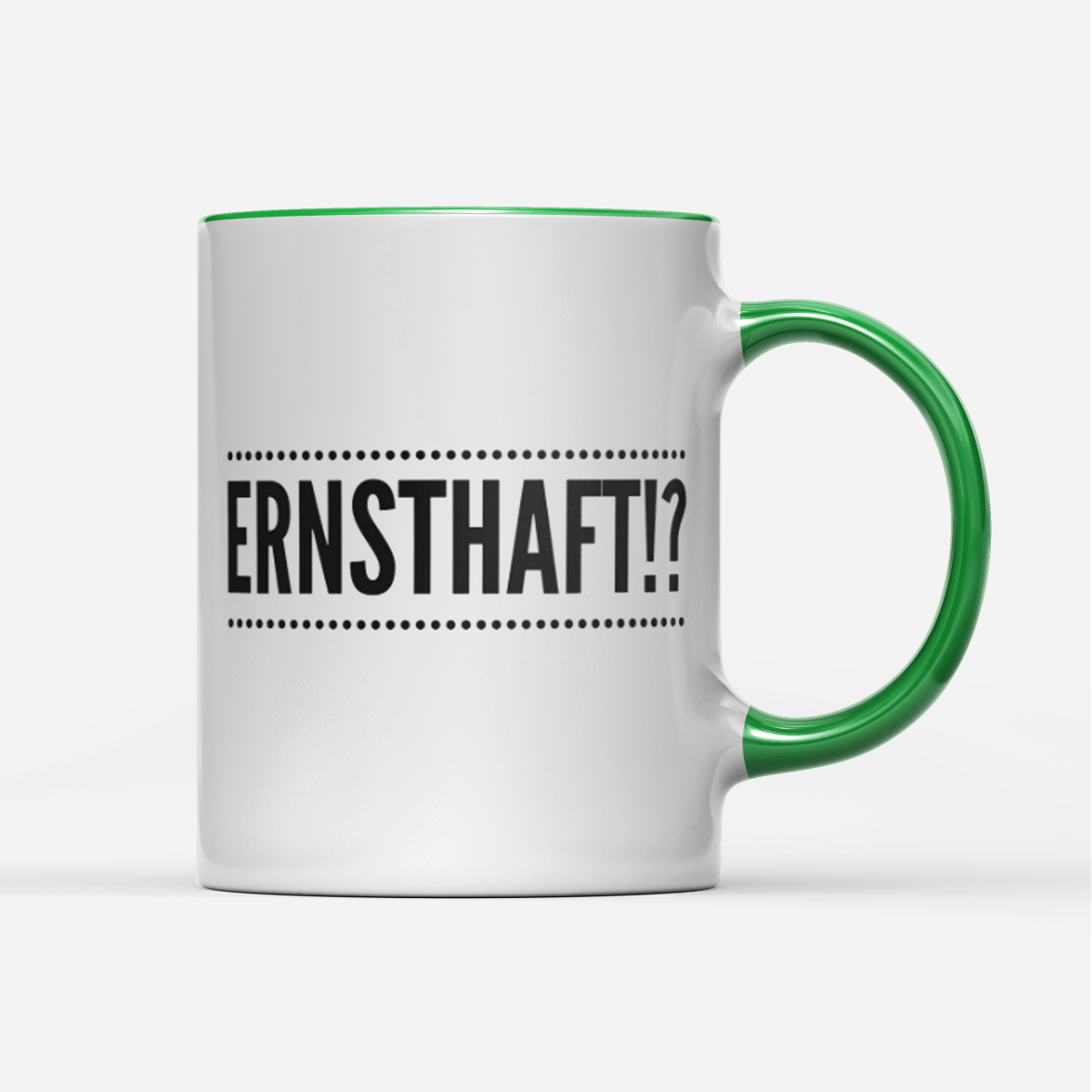 Tasse Ernsthaft!? - Schwarzer - Kaffee