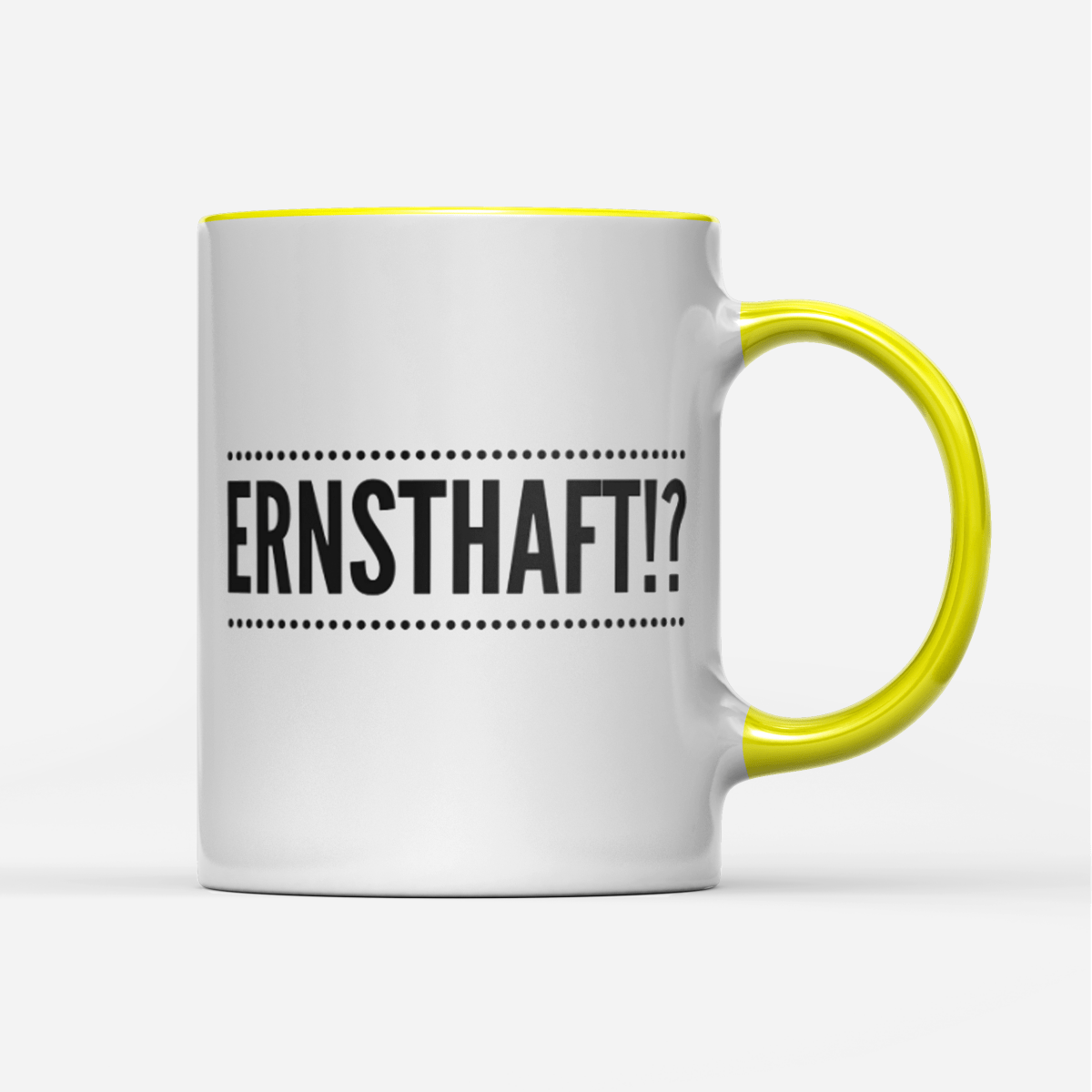 Tasse Ernsthaft!? - Schwarzer - Kaffee