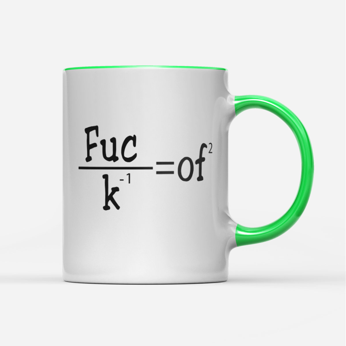 Tasse Fuck of - Schwarzer - Kaffee