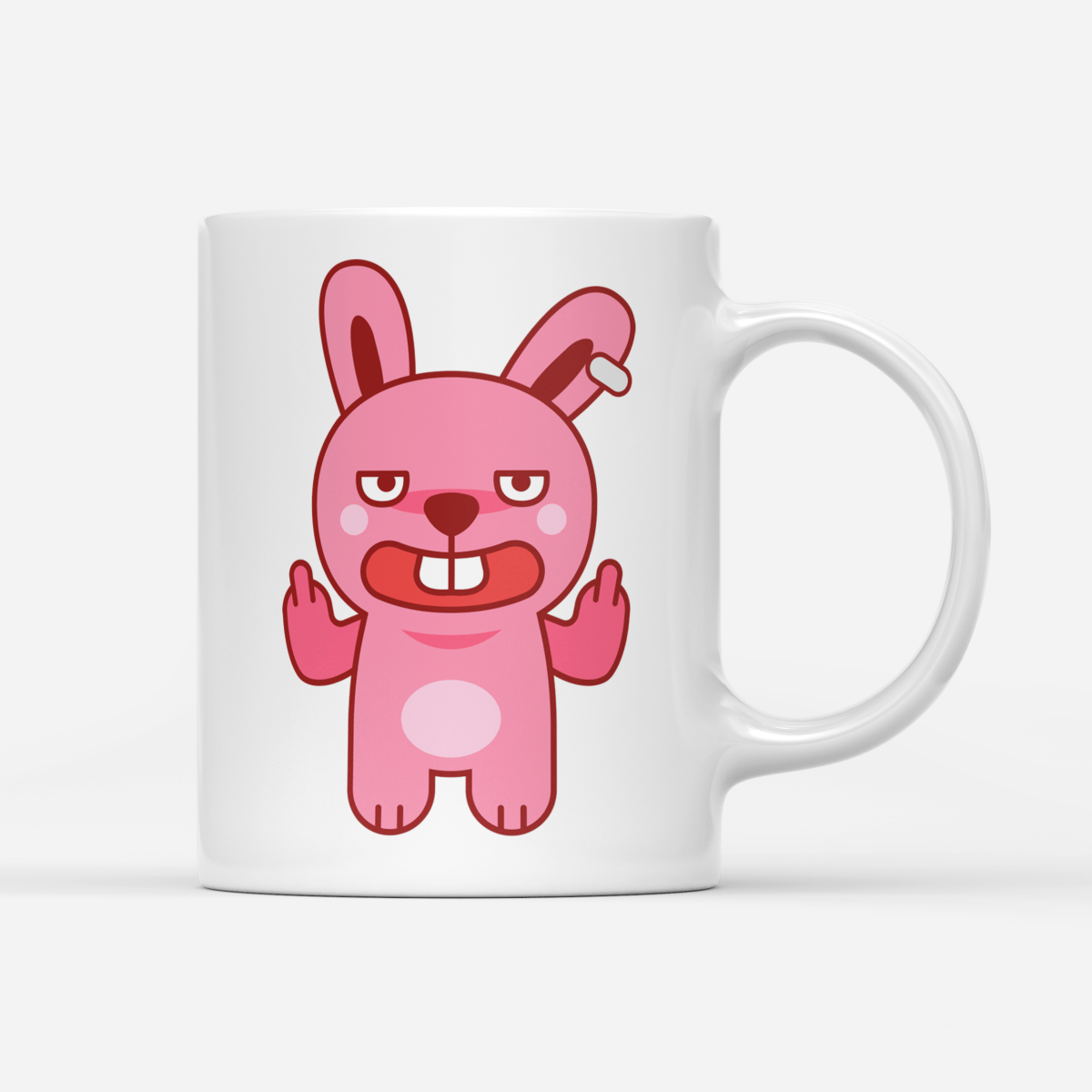 Tasse Fxxk you Bunny - Schwarzer - Kaffee