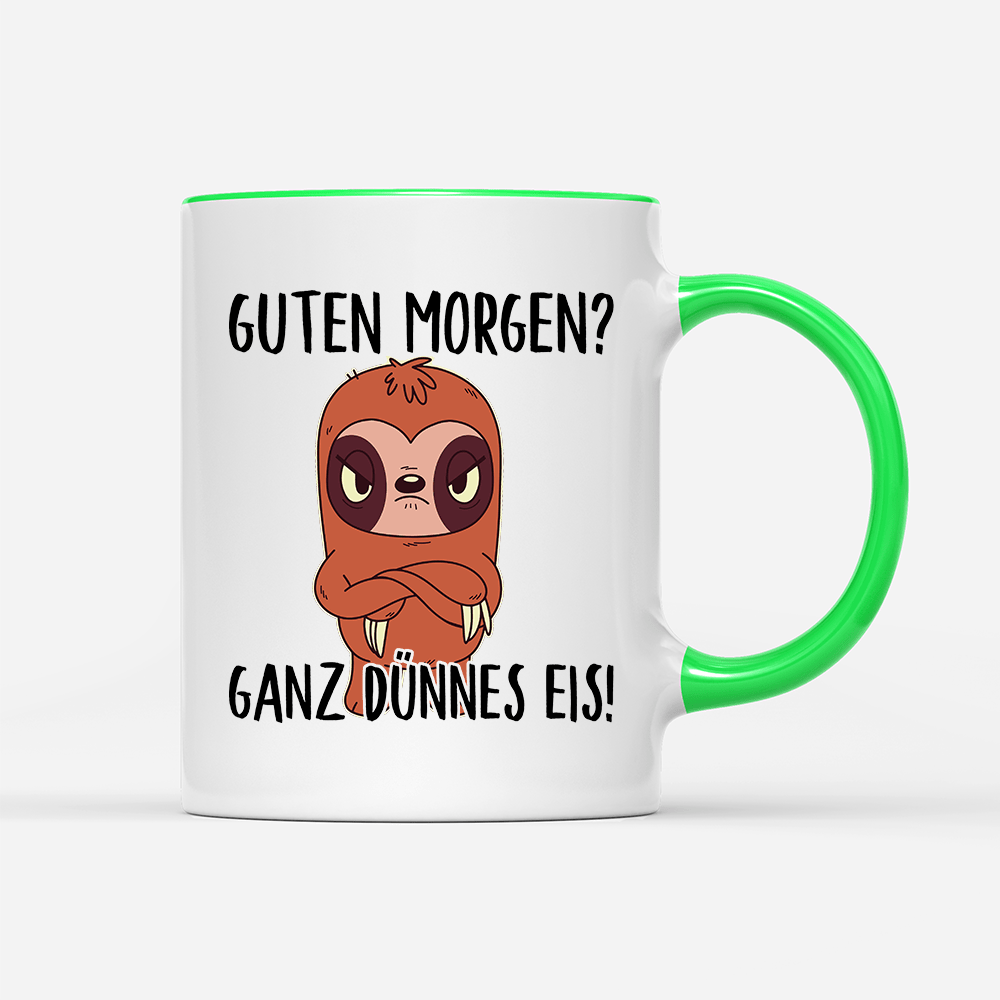 Tasse Ganz dünnes Eis - Schwarzer - Kaffee