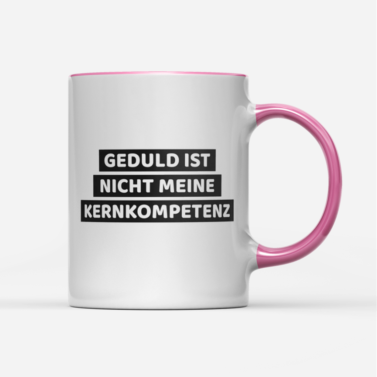 Tasse Geduld ist nicht meine Kernkompetenz - Schwarzer - Kaffee
