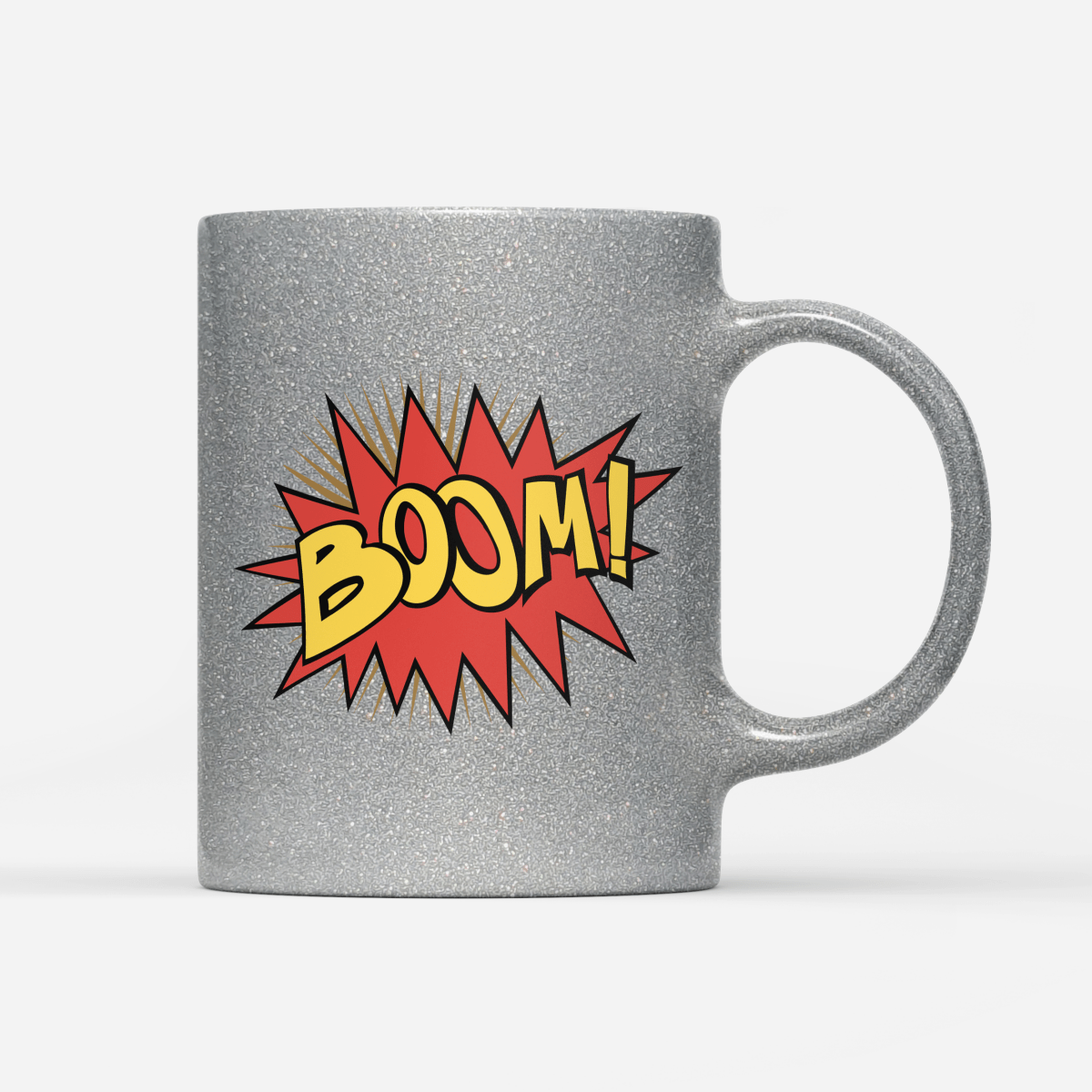 Tasse Glitzer Edition Boom - Schwarzer - Kaffee