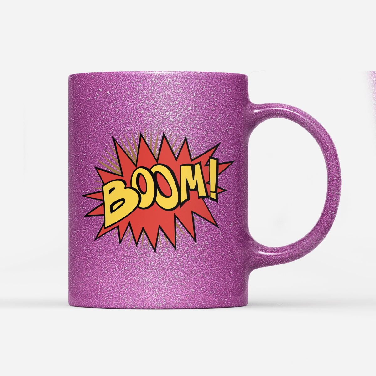 Tasse Glitzer Edition Boom - Schwarzer - Kaffee