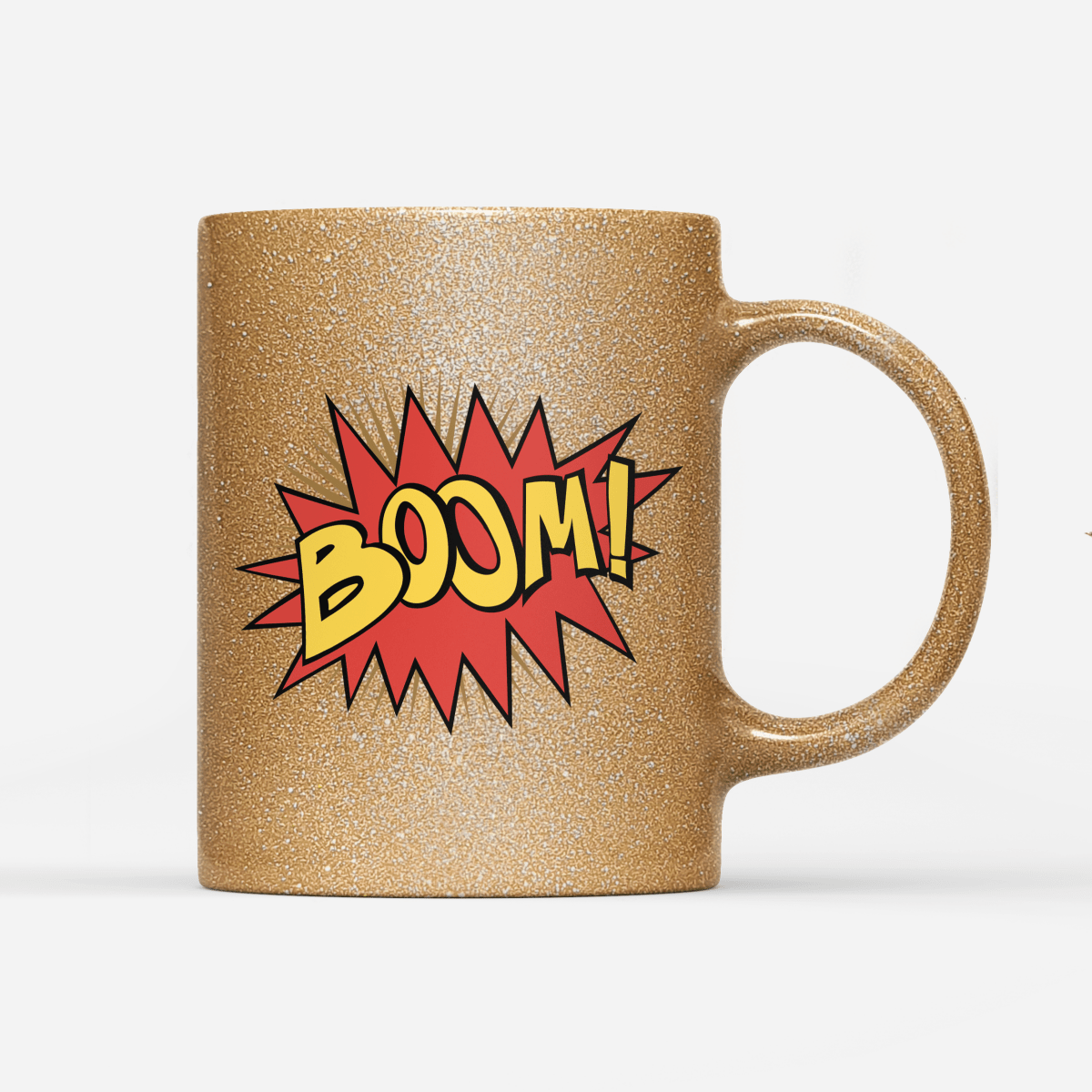 Tasse Glitzer Edition Boom - Schwarzer - Kaffee
