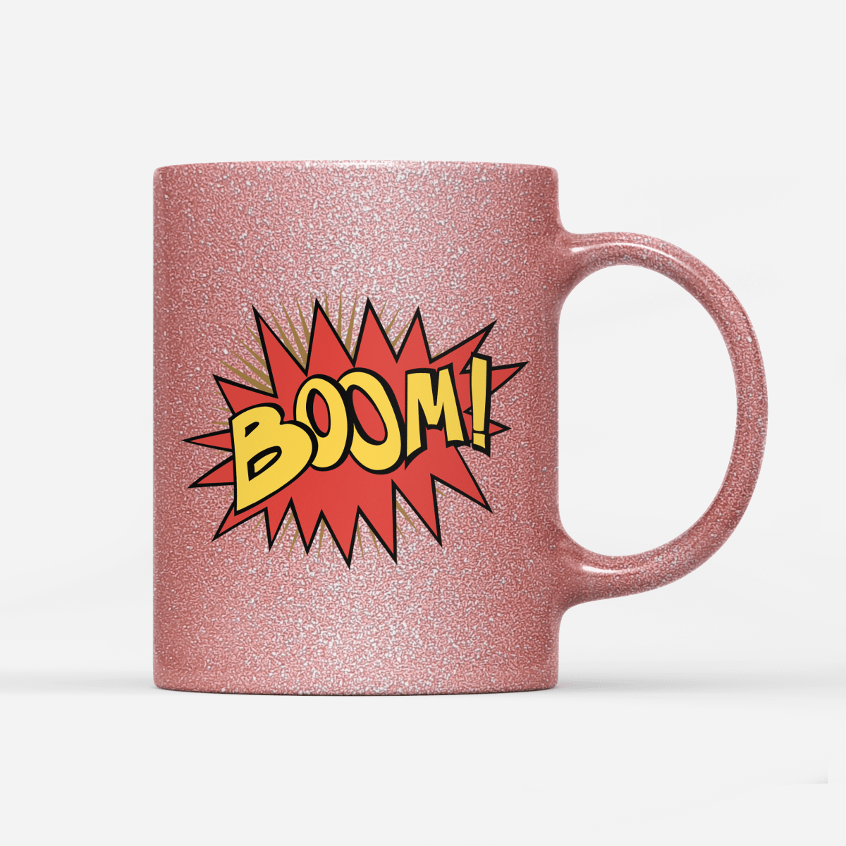 Tasse Glitzer Edition Boom - Schwarzer - Kaffee