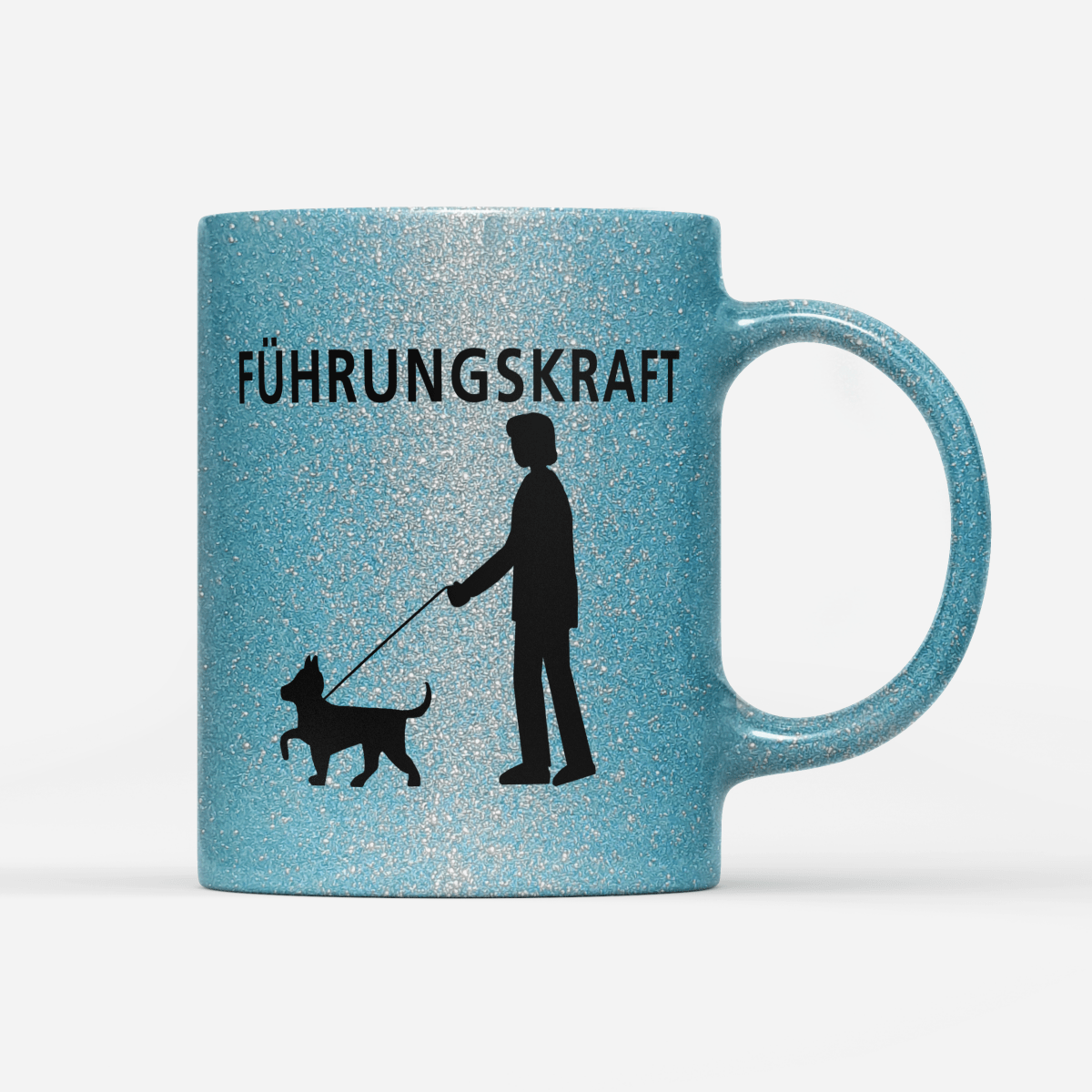 Tasse Glitzer Edition Führungskraft - Schwarzer - Kaffee