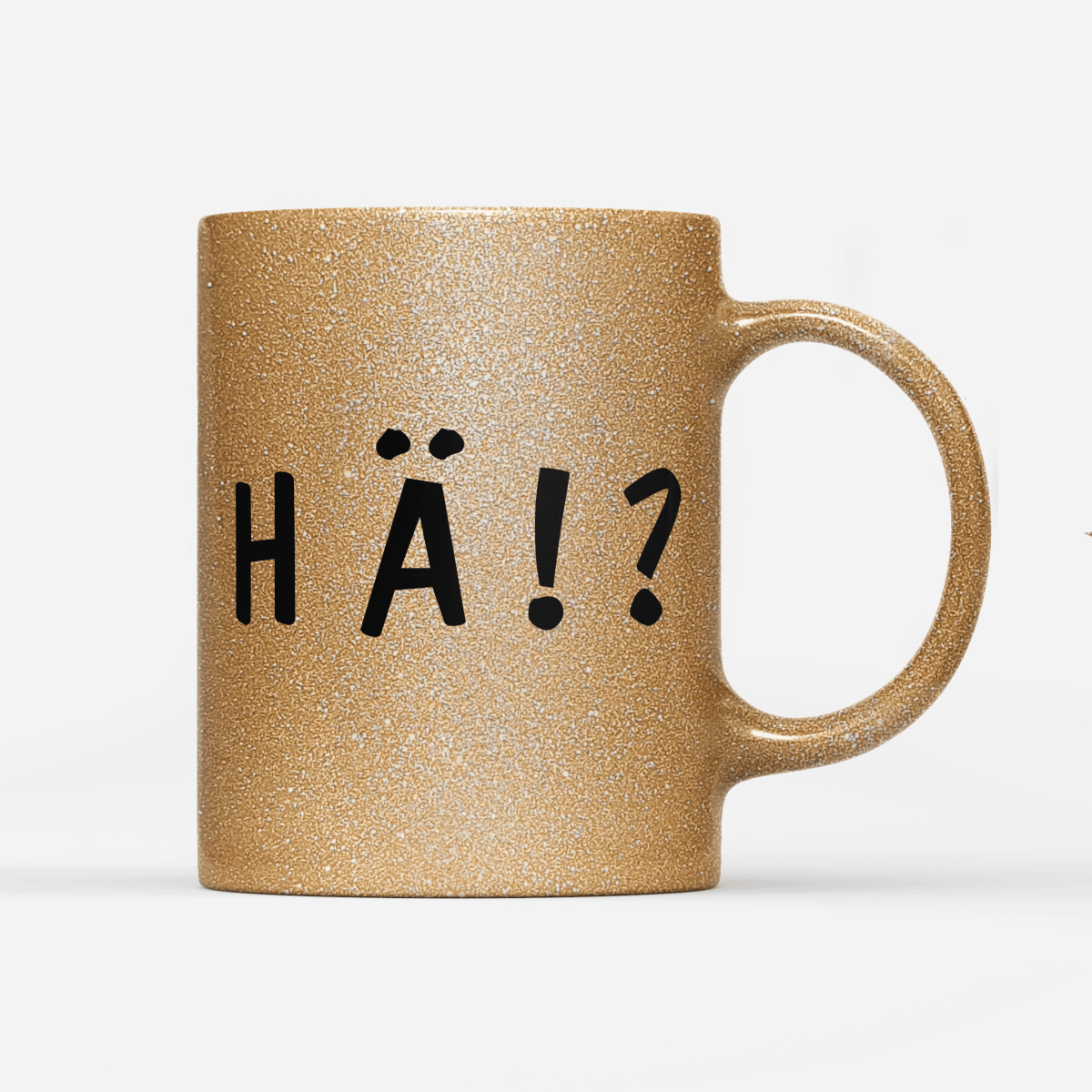 Tasse Glitzer Edition Hae - Schwarzer - Kaffee