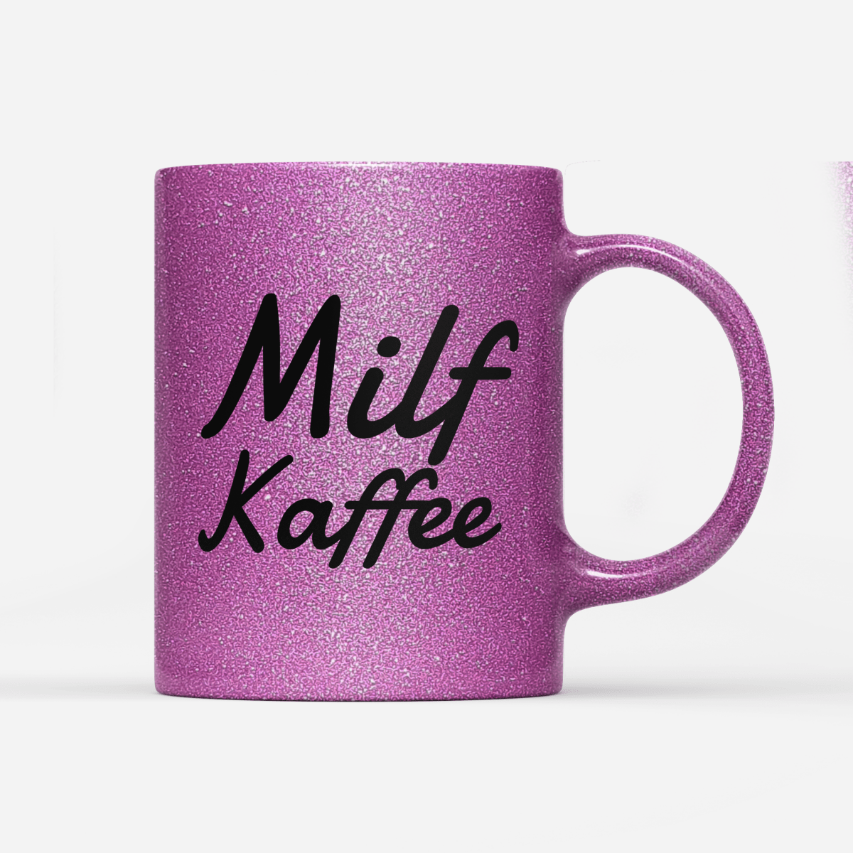 Tasse Glitzer Edition Milf Kaffee - Schwarzer - Kaffee