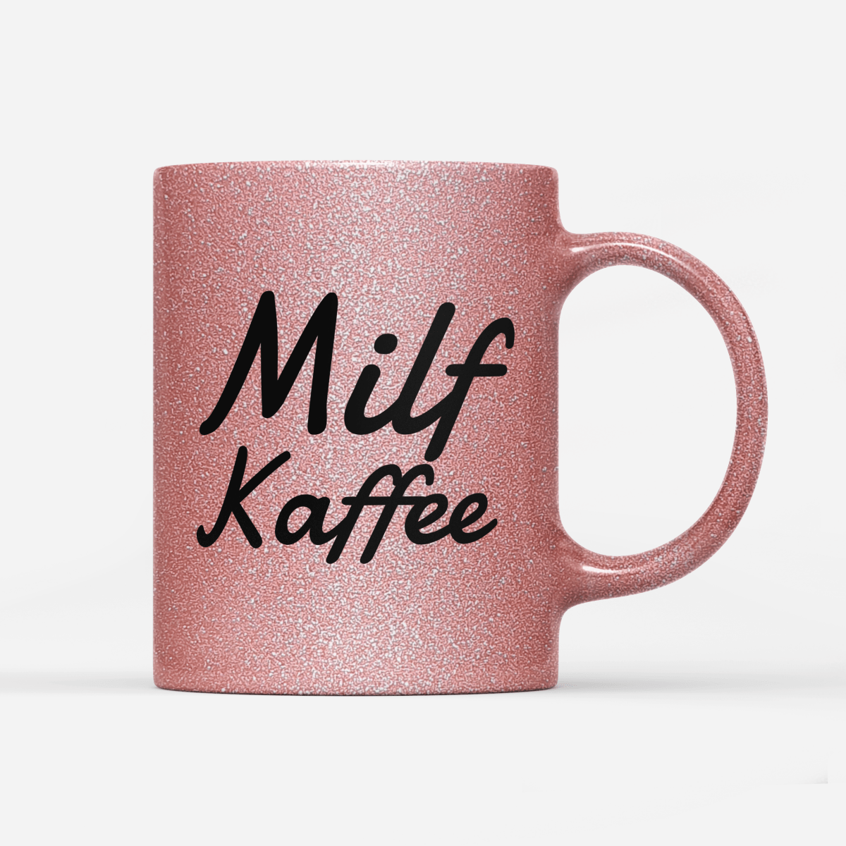 Tasse Glitzer Edition Milf Kaffee - Schwarzer - Kaffee