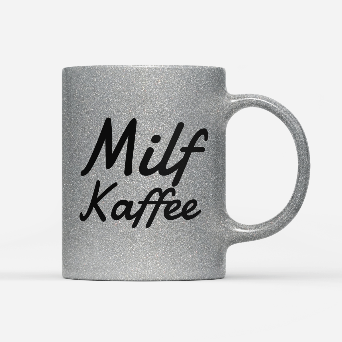 Tasse Glitzer Edition Milf Kaffee - Schwarzer - Kaffee