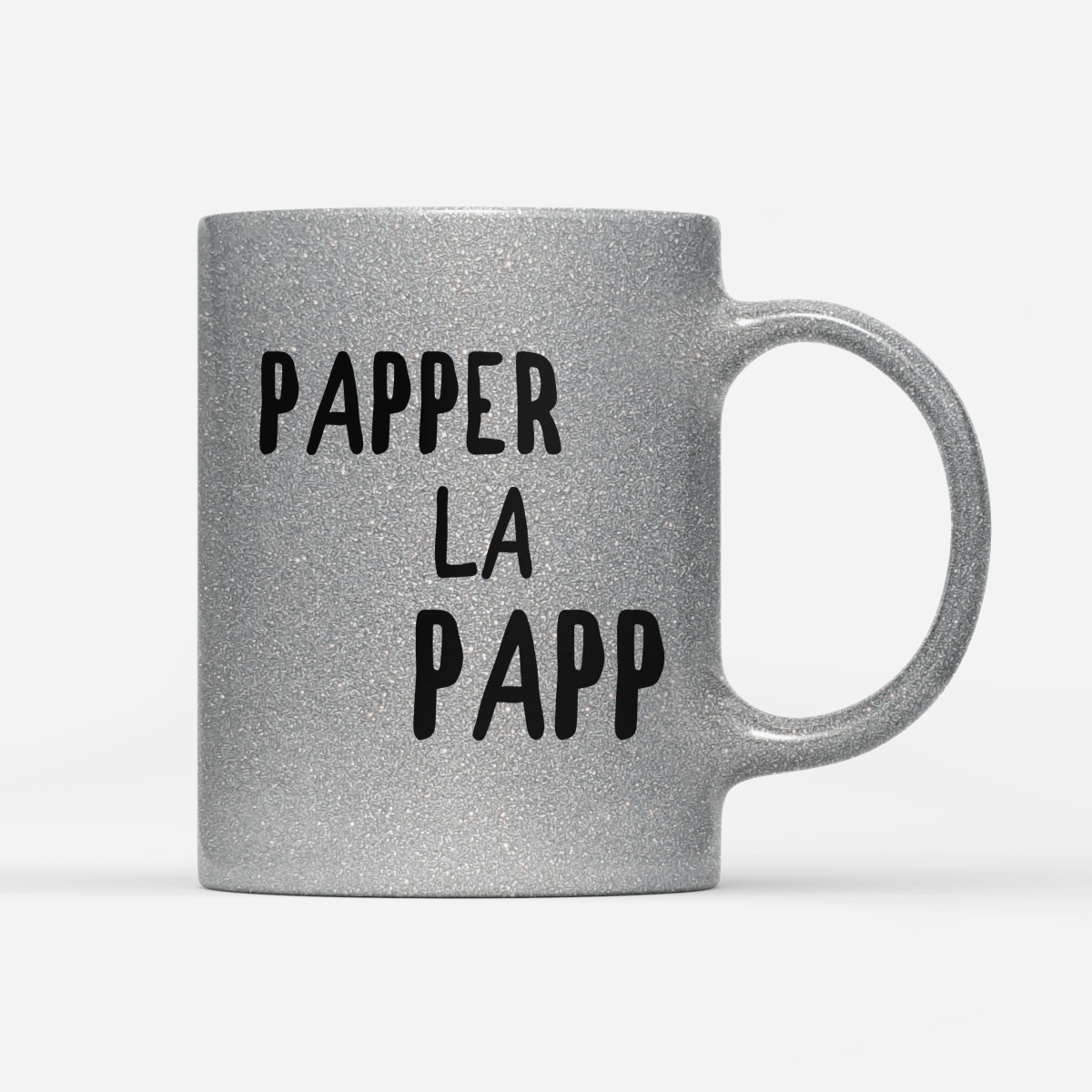 Tasse Glitzer Edition PapperLaPapp - Schwarzer - Kaffee