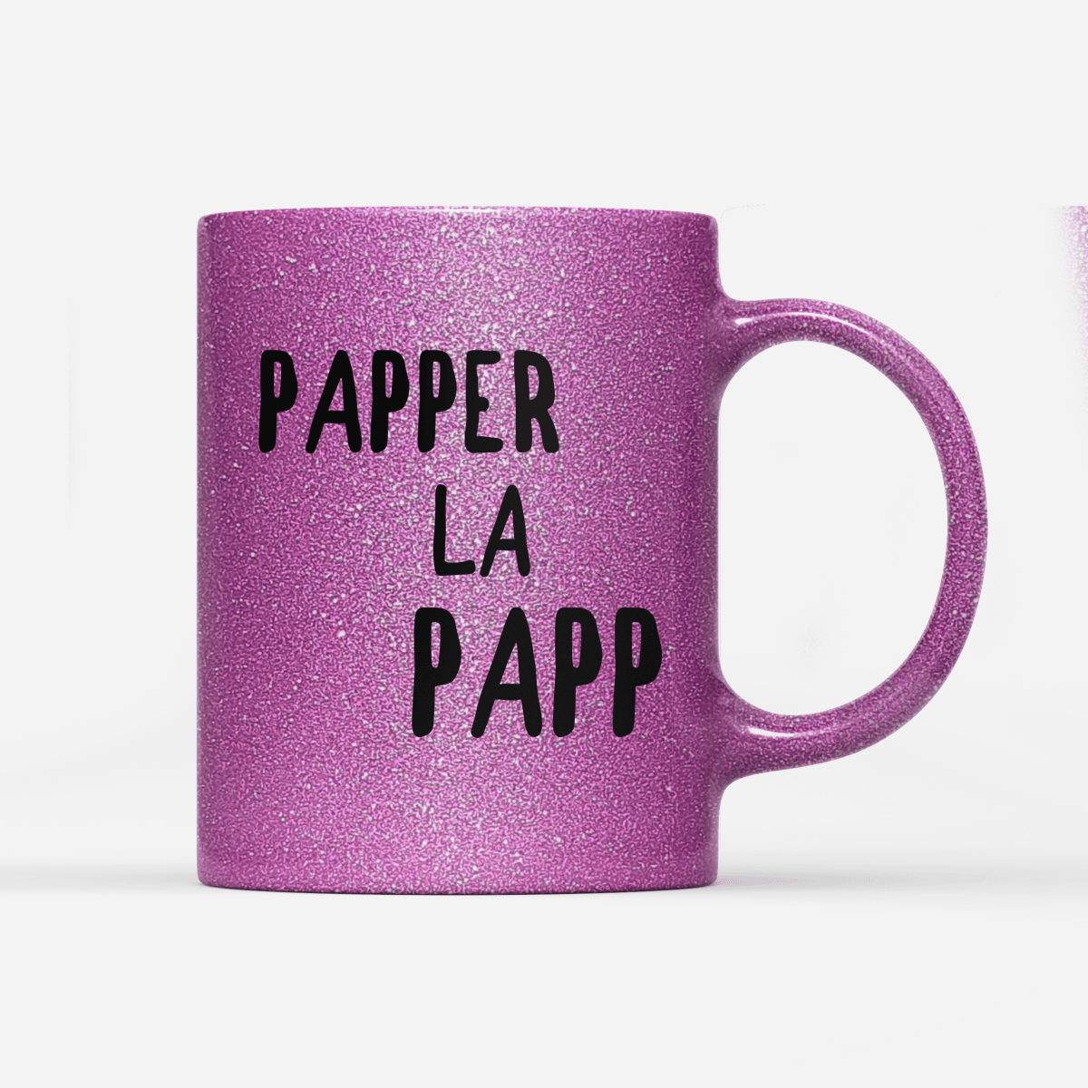Tasse Glitzer Edition PapperLaPapp - Schwarzer - Kaffee