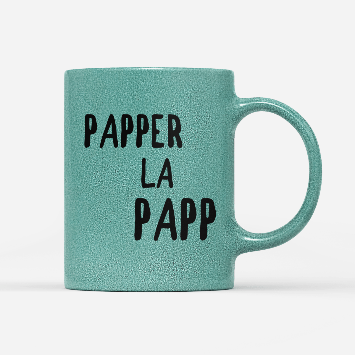 Tasse Glitzer Edition PapperLaPapp - Schwarzer - Kaffee
