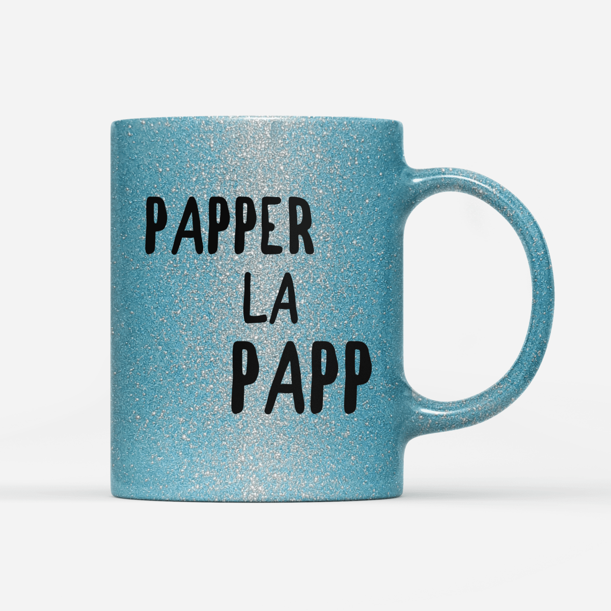 Tasse Glitzer Edition PapperLaPapp - Schwarzer - Kaffee