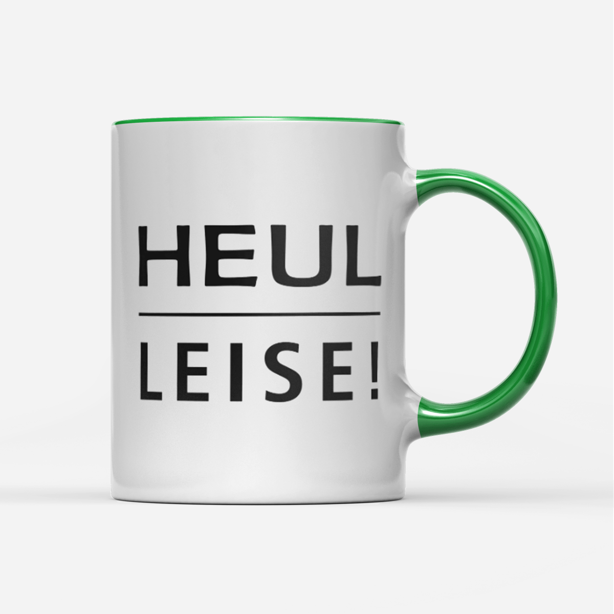 Tasse Heul leise - Schwarzer - Kaffee