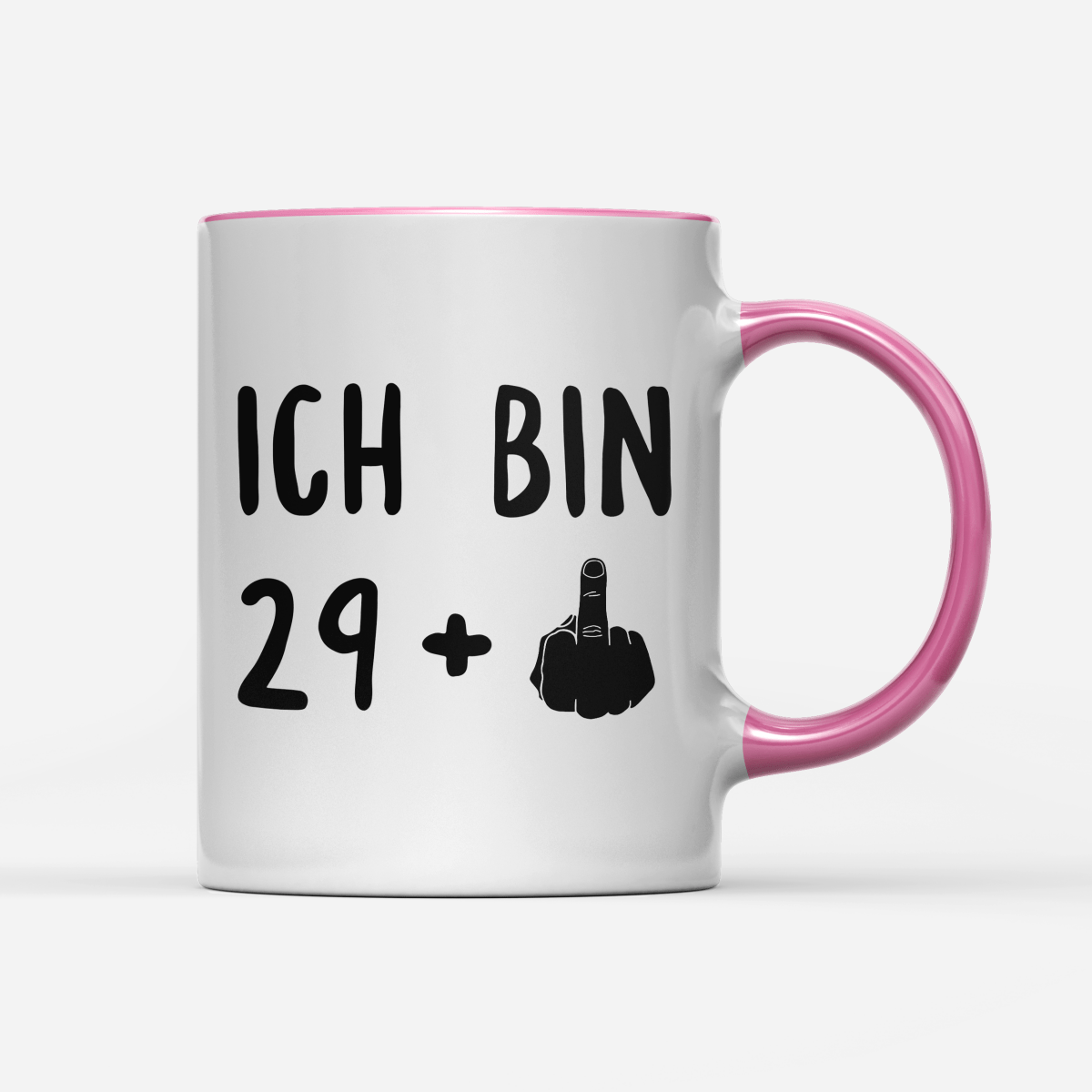 Tasse Ich bin 29+ - Schwarzer - Kaffee