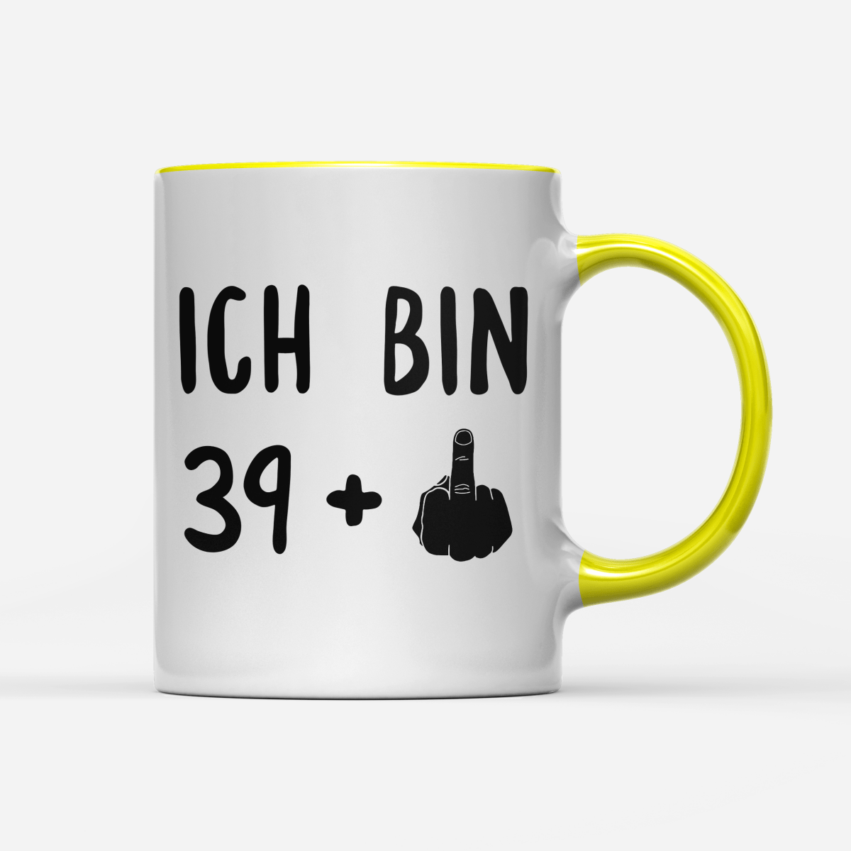 Tasse Ich bin 39+ - Schwarzer - Kaffee