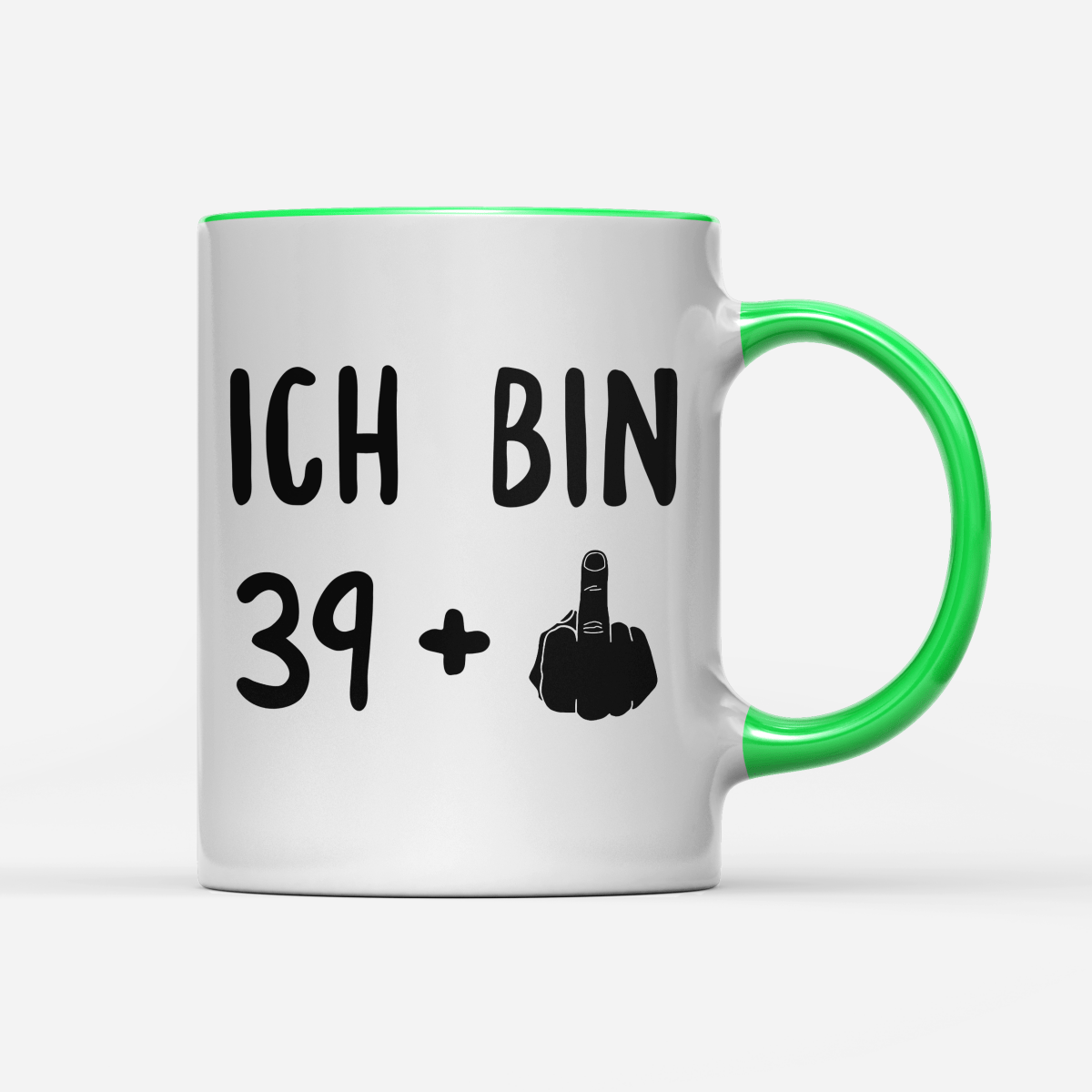 Tasse Ich bin 39+ - Schwarzer - Kaffee