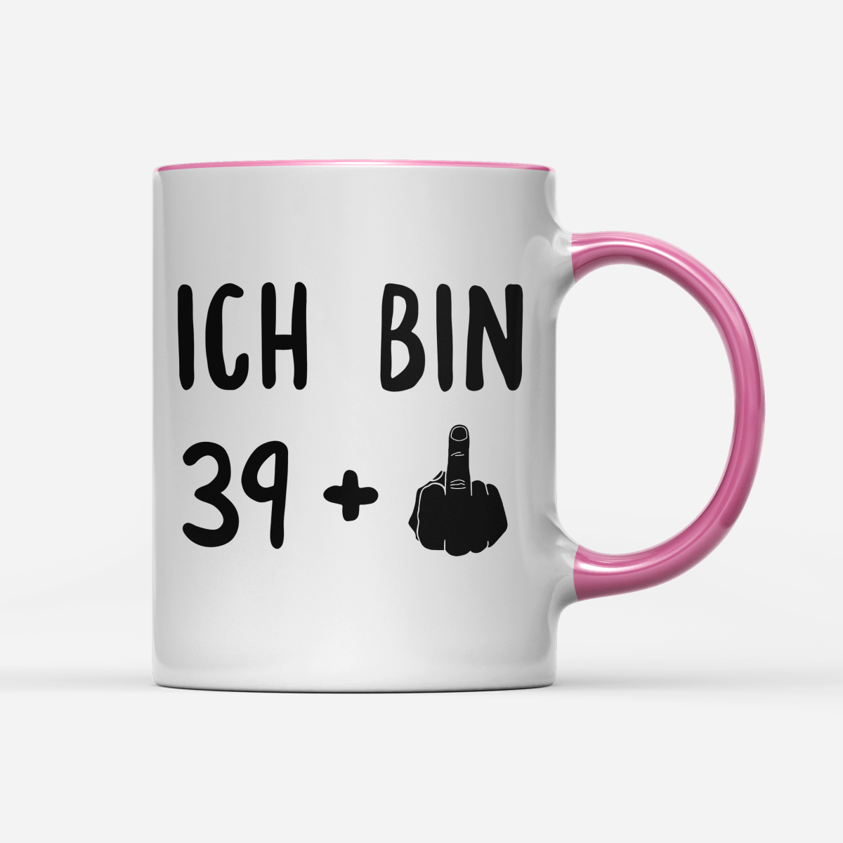 Tasse Ich bin 39+ - Schwarzer - Kaffee