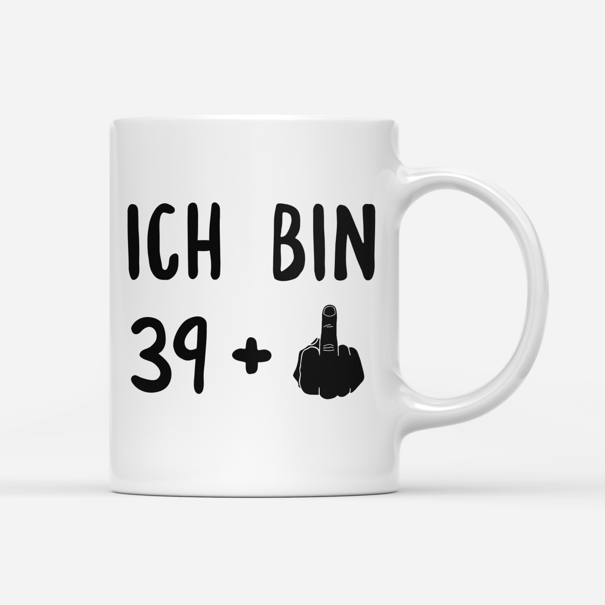 Tasse Ich bin 39+ - Schwarzer - Kaffee