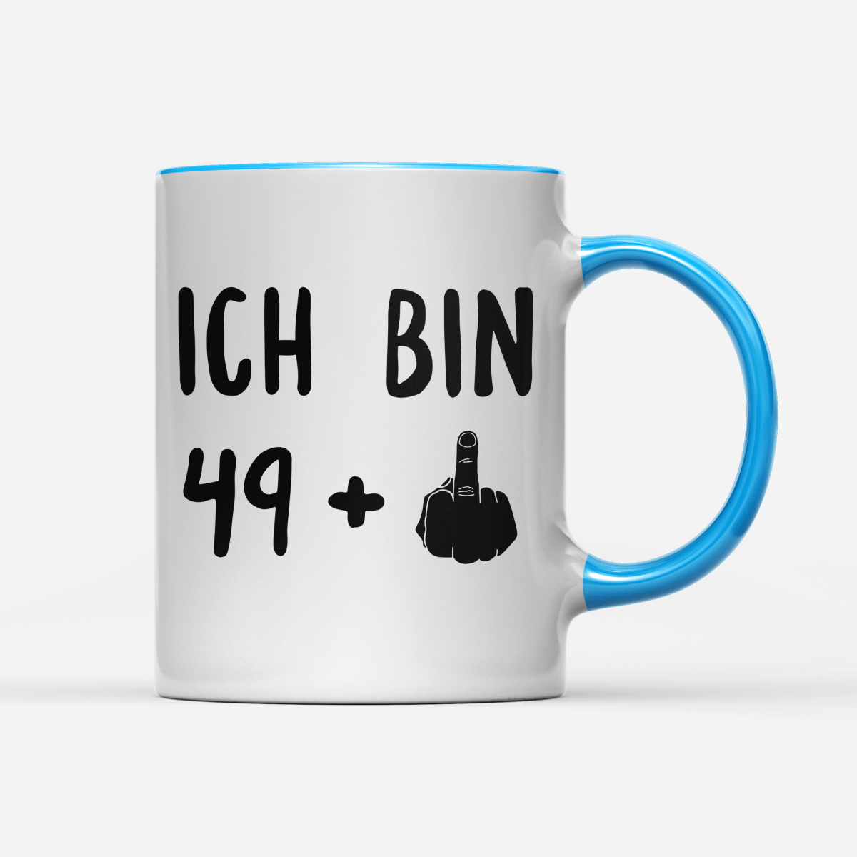 Tasse Ich bin 49+ - Schwarzer - Kaffee
