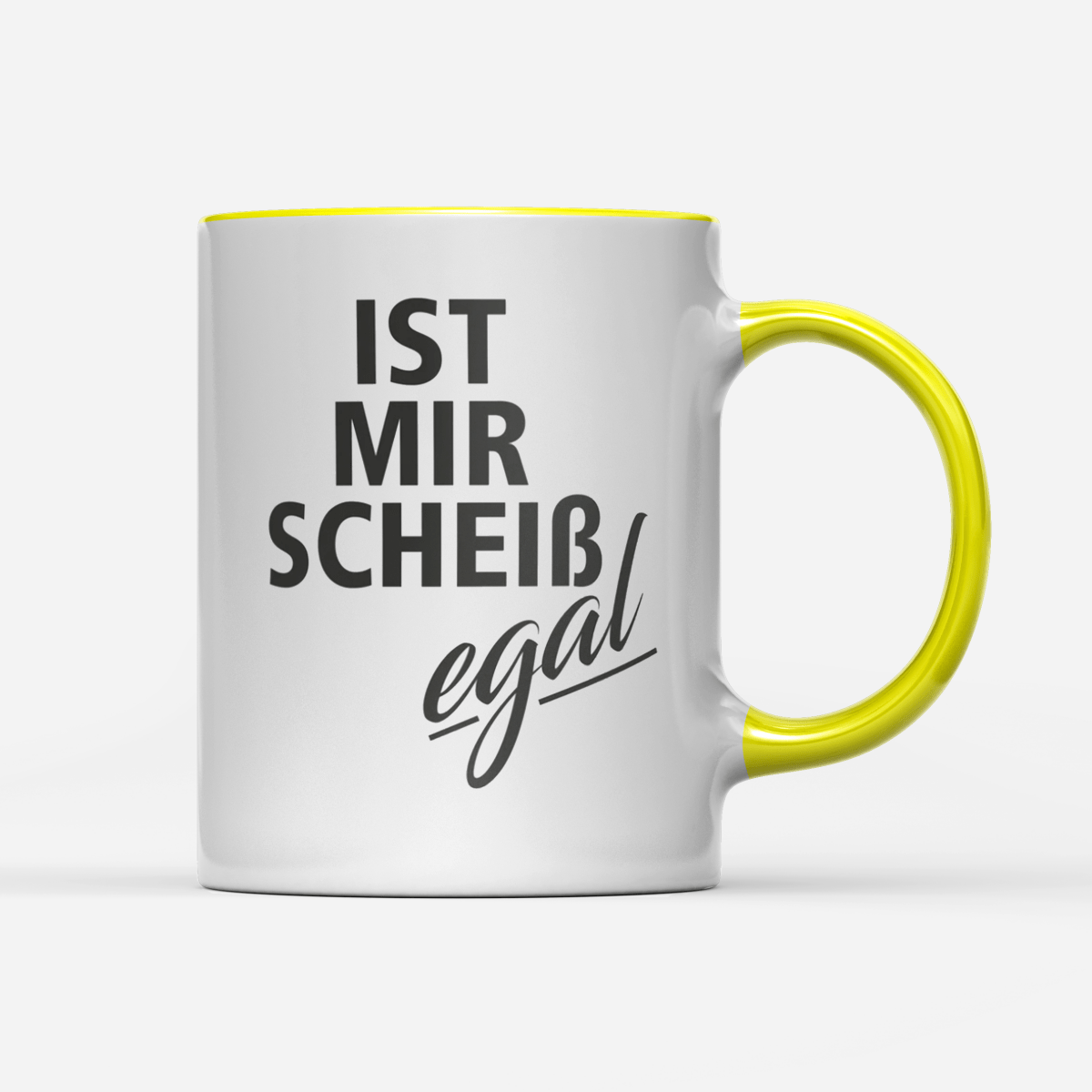 Tasse Ist mir Scheiss egal - Schwarzer - Kaffee