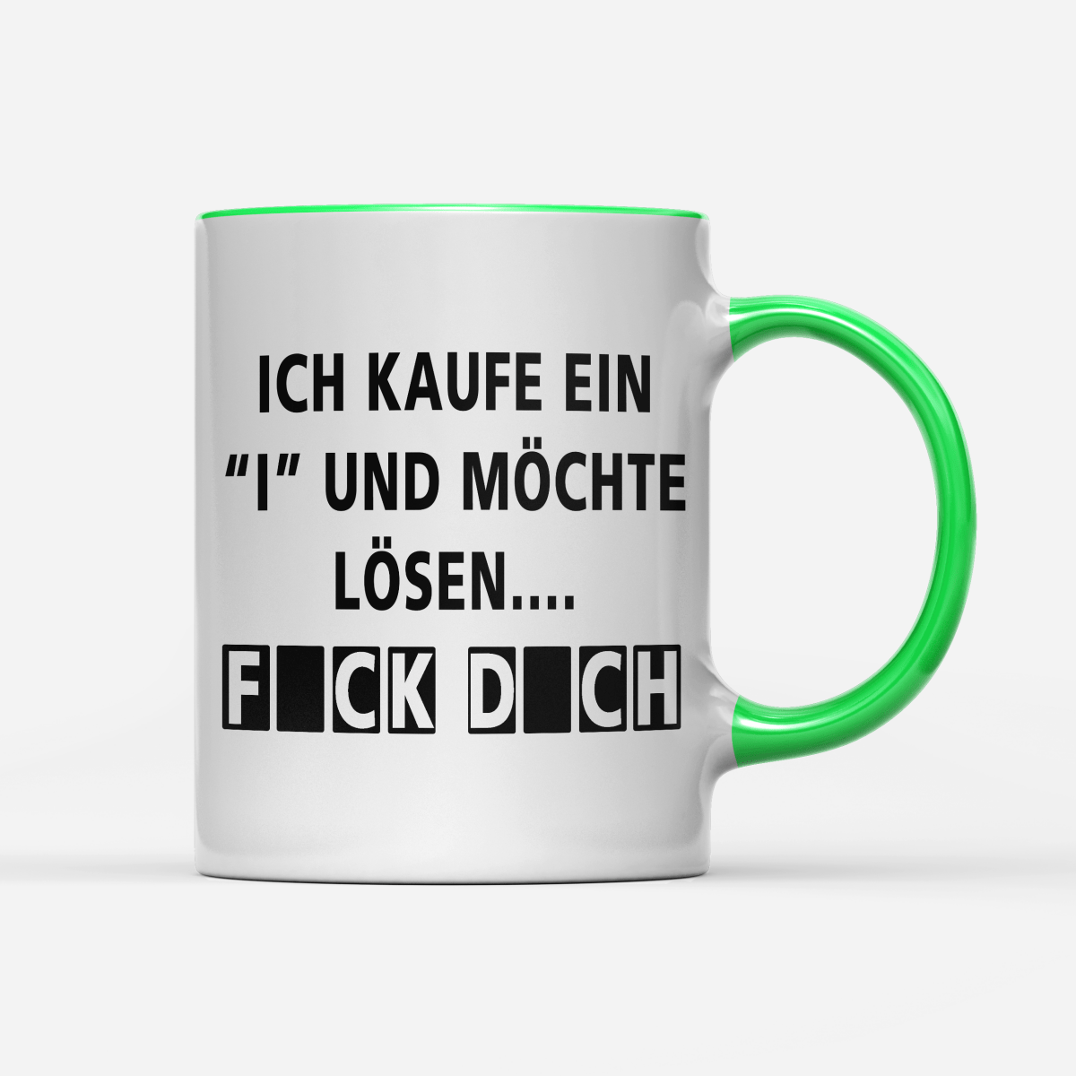 Tasse Kaufe ein i - Schwarzer - Kaffee