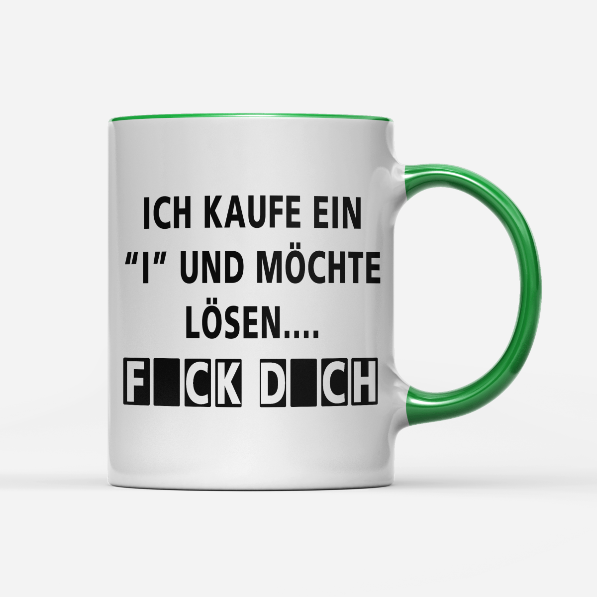 Tasse Kaufe ein i - Schwarzer - Kaffee