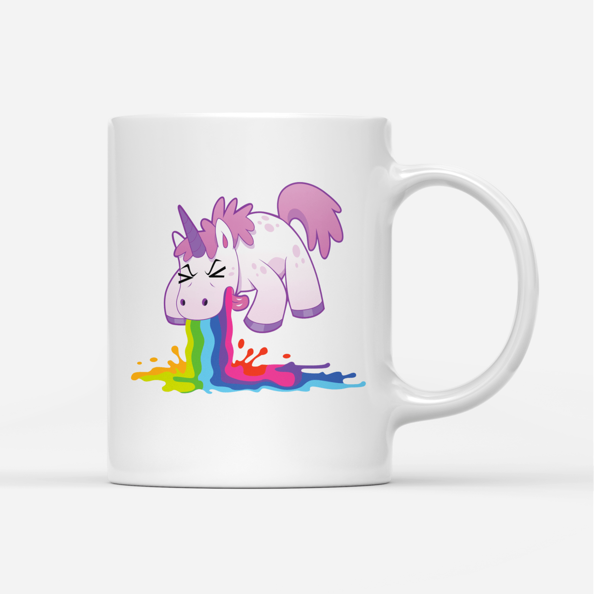 Tasse Kotzendes Einhorn - Schwarzer - Kaffee