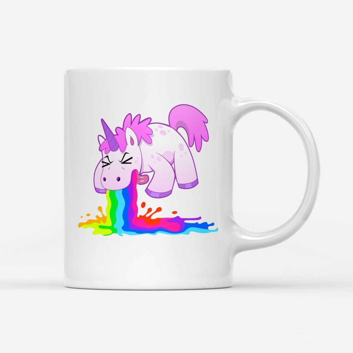 Tasse Kotzendes Einhorn - Schwarzer - Kaffee