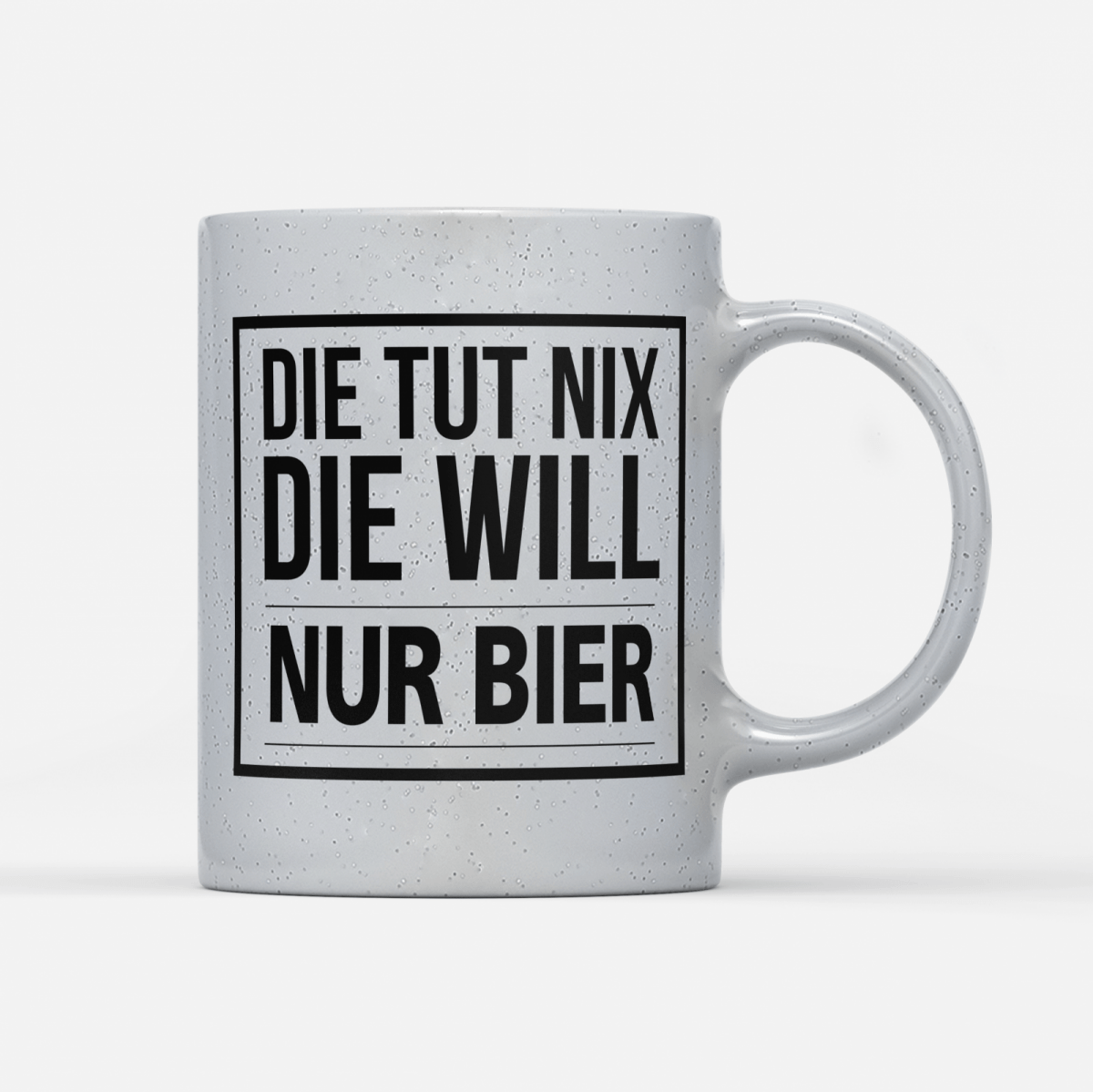 Tasse Magic Die tut nix die will nur Bier - Schwarzer - Kaffee