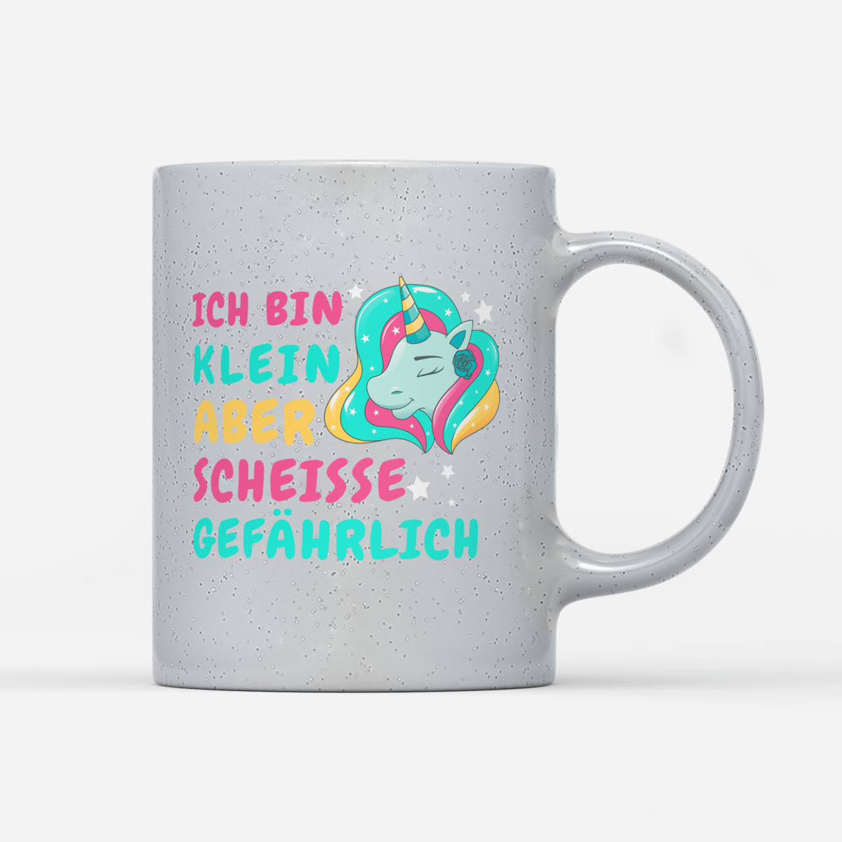 Tasse Magic Ich bin klein aber scheisse gefährlich - Schwarzer - Kaffee