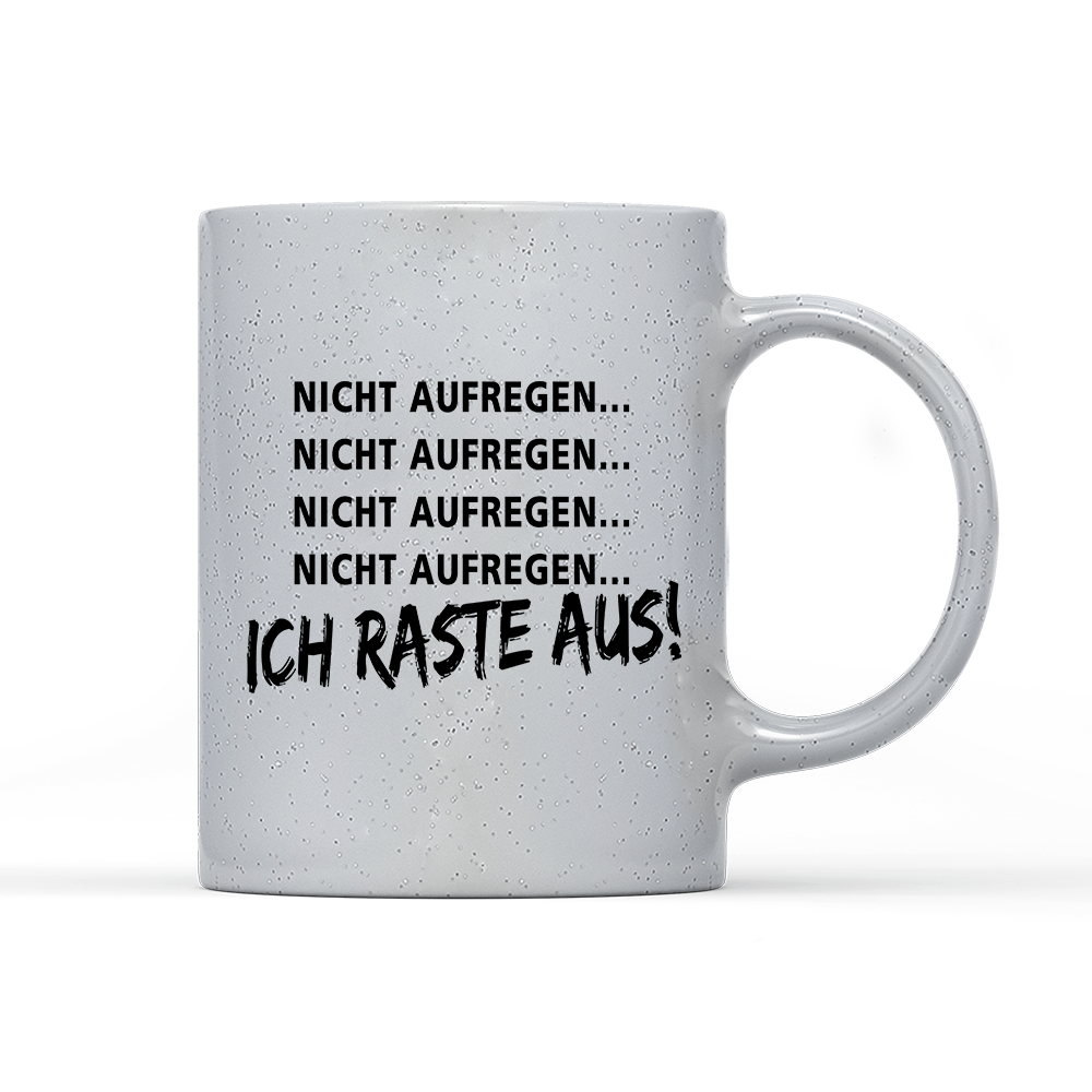 Tasse Magic Ich Raste aus - Schwarzer - Kaffee