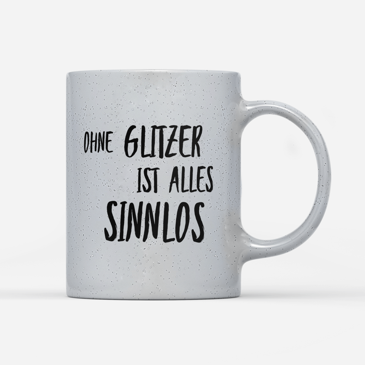 Tasse Magic Ohne Glitzer ist alles Sinnlos - Schwarzer - Kaffee