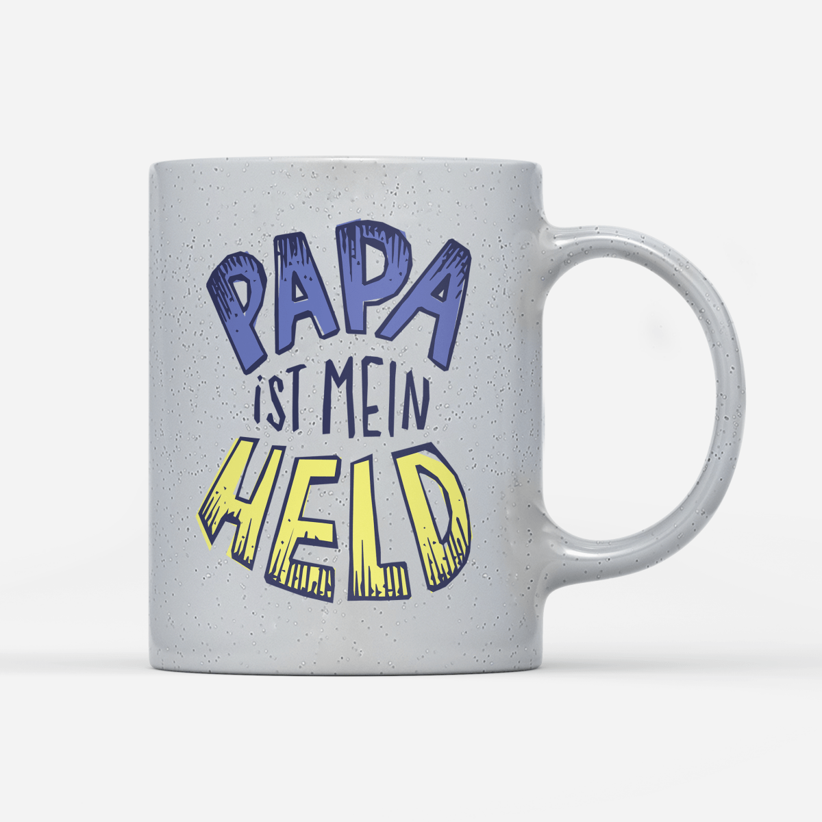 Tasse Magic Papa ist mein Held - Schwarzer - Kaffee