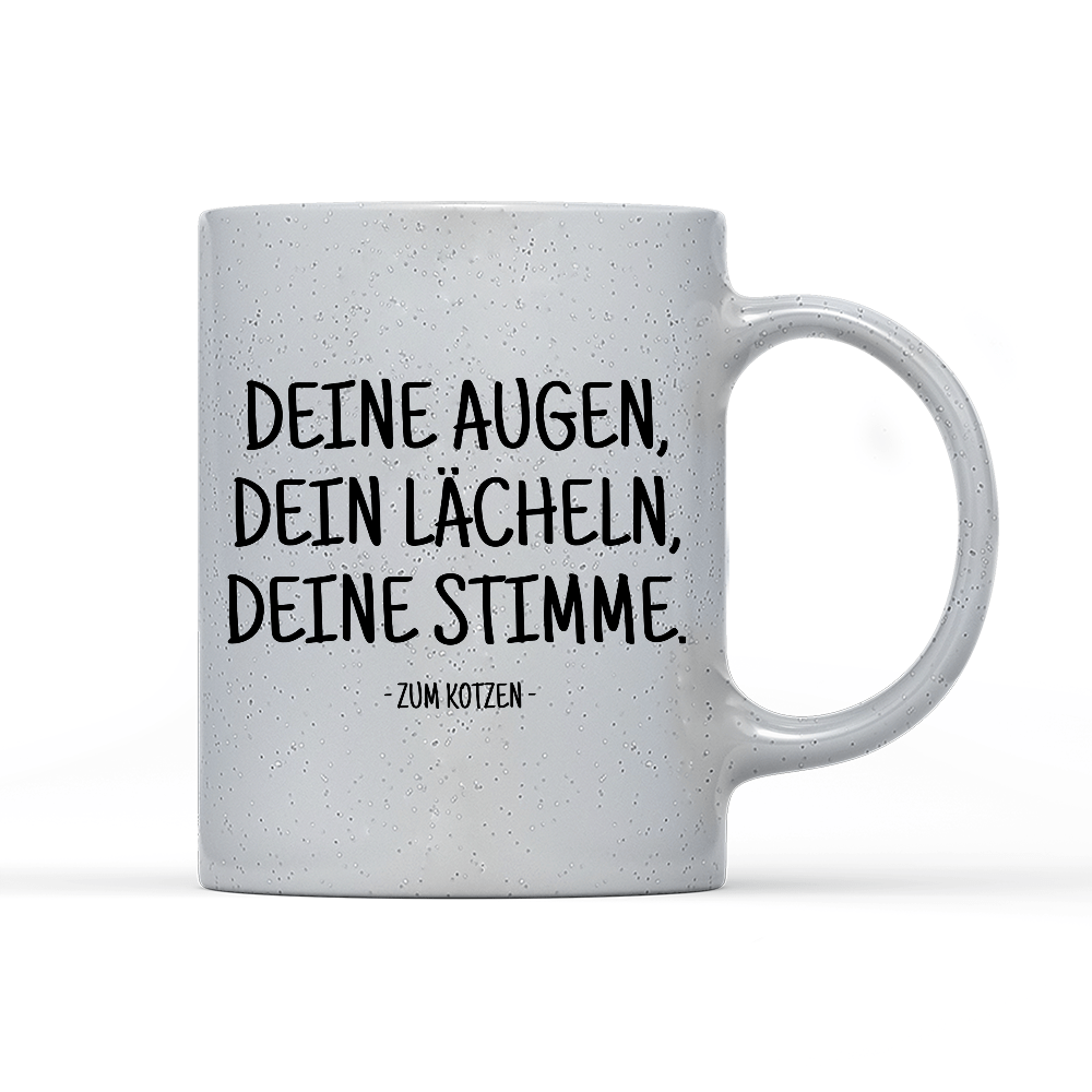 Tasse Magic Zum kotzen - Schwarzer - Kaffee