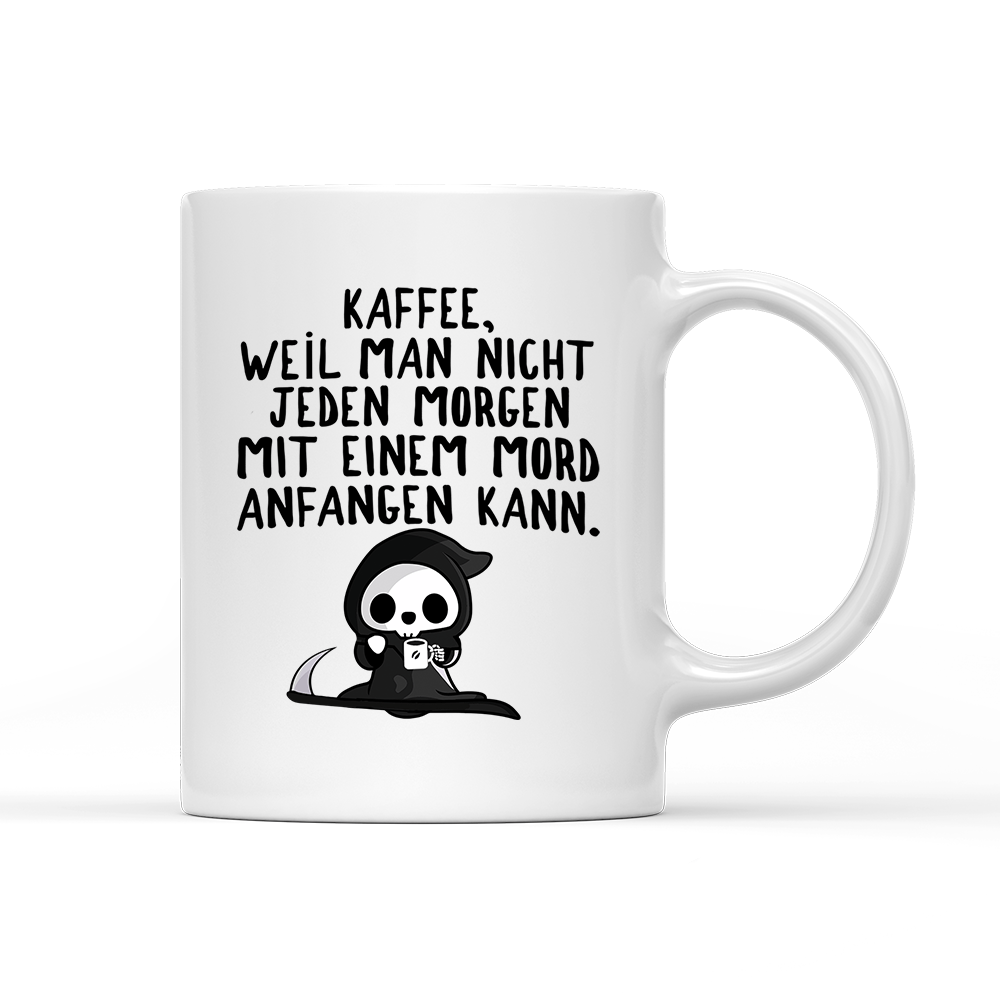 Tasse Mord - Schwarzer - Kaffee