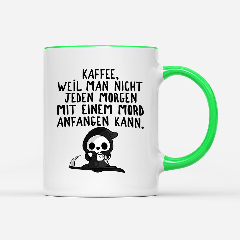 Tasse Mord - Schwarzer - Kaffee