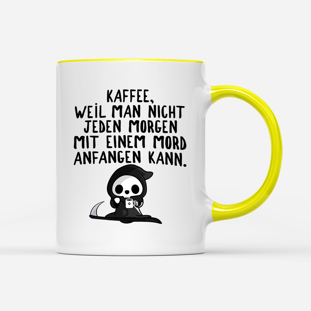 Tasse Mord - Schwarzer - Kaffee