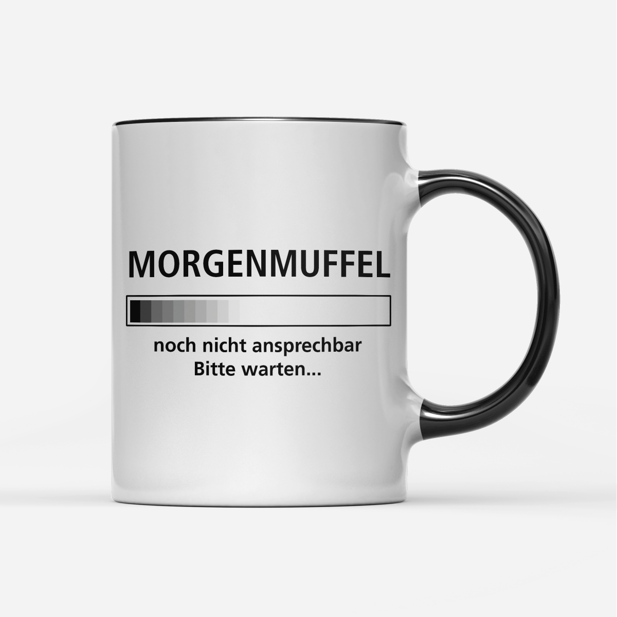 Tasse Morgenmuffel - Schwarzer - Kaffee